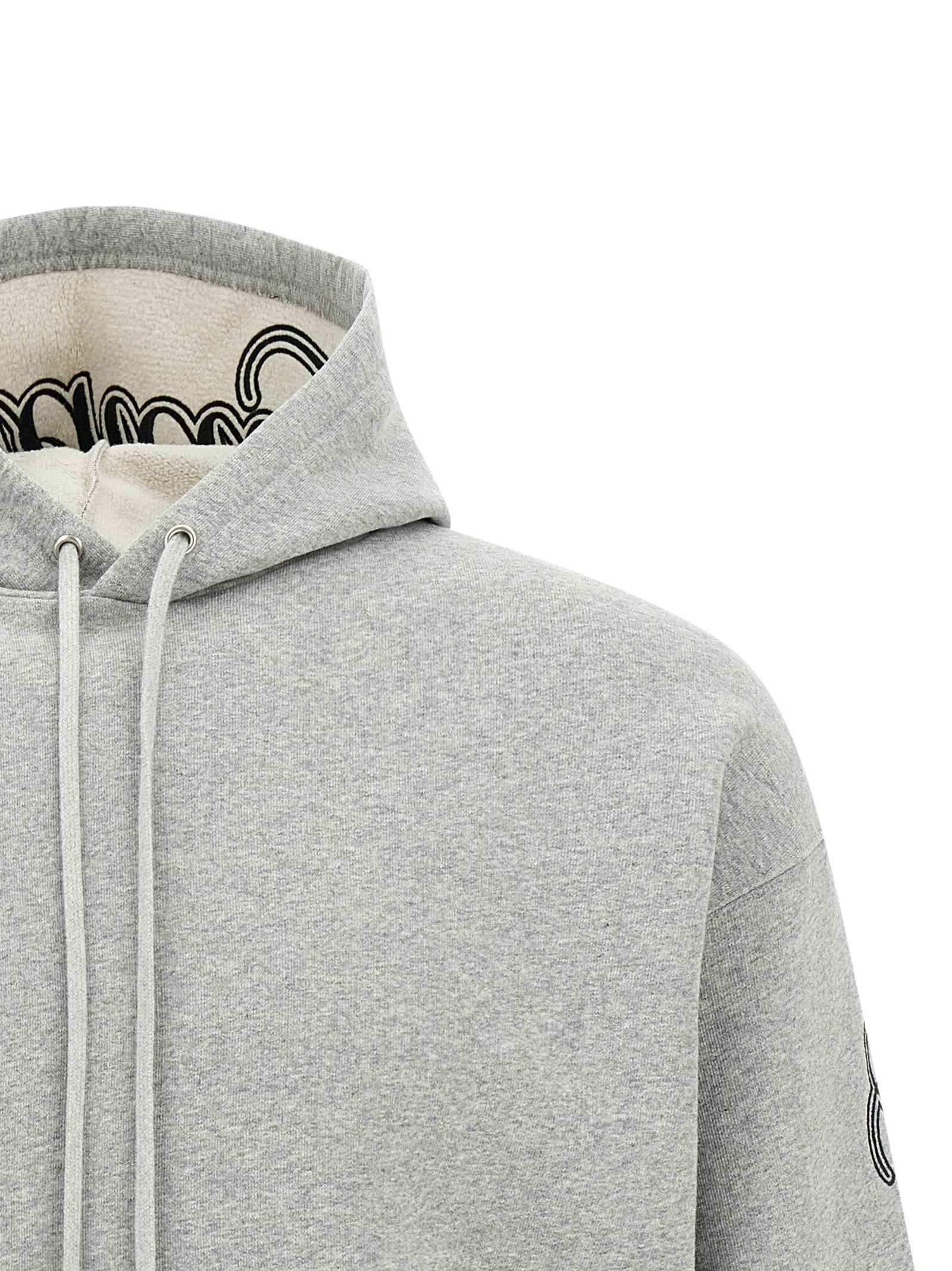 Balenciaga Gray Cotton Sweatshirt
