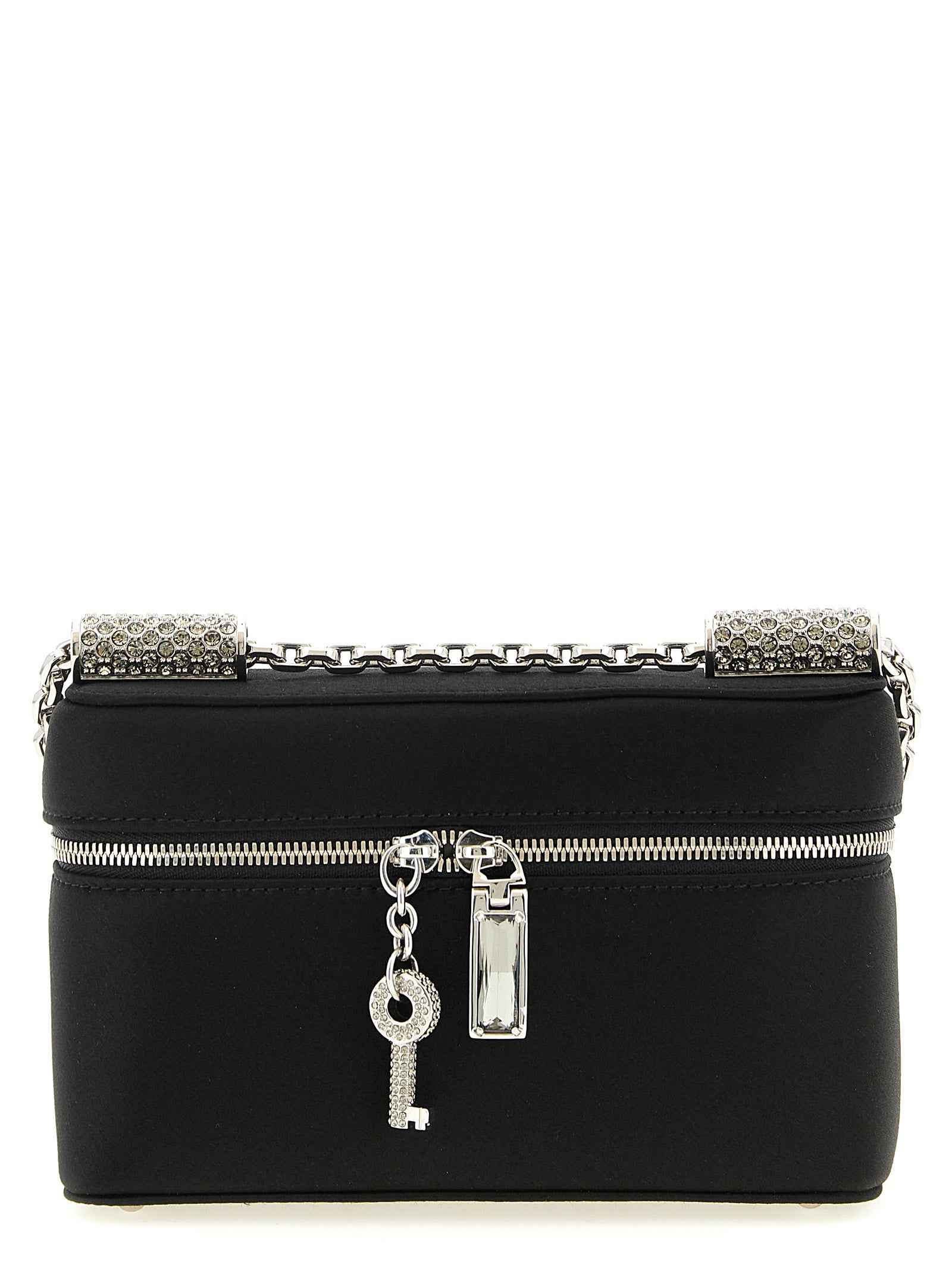 Dolce & Gabbana Black Viscose Crossbody Bag
