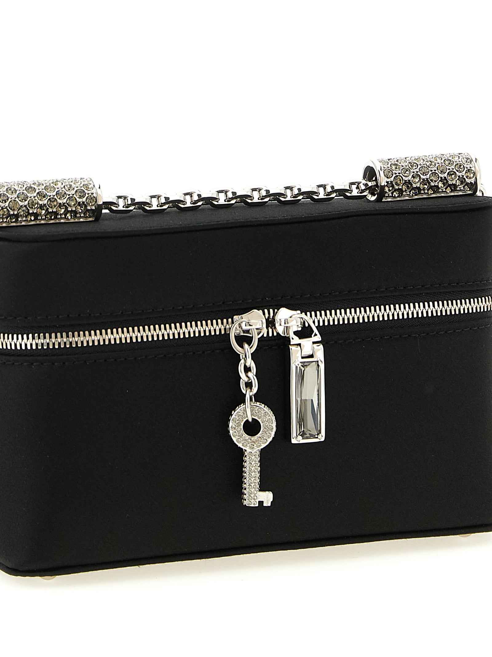 Dolce & Gabbana Black Viscose Crossbody Bag