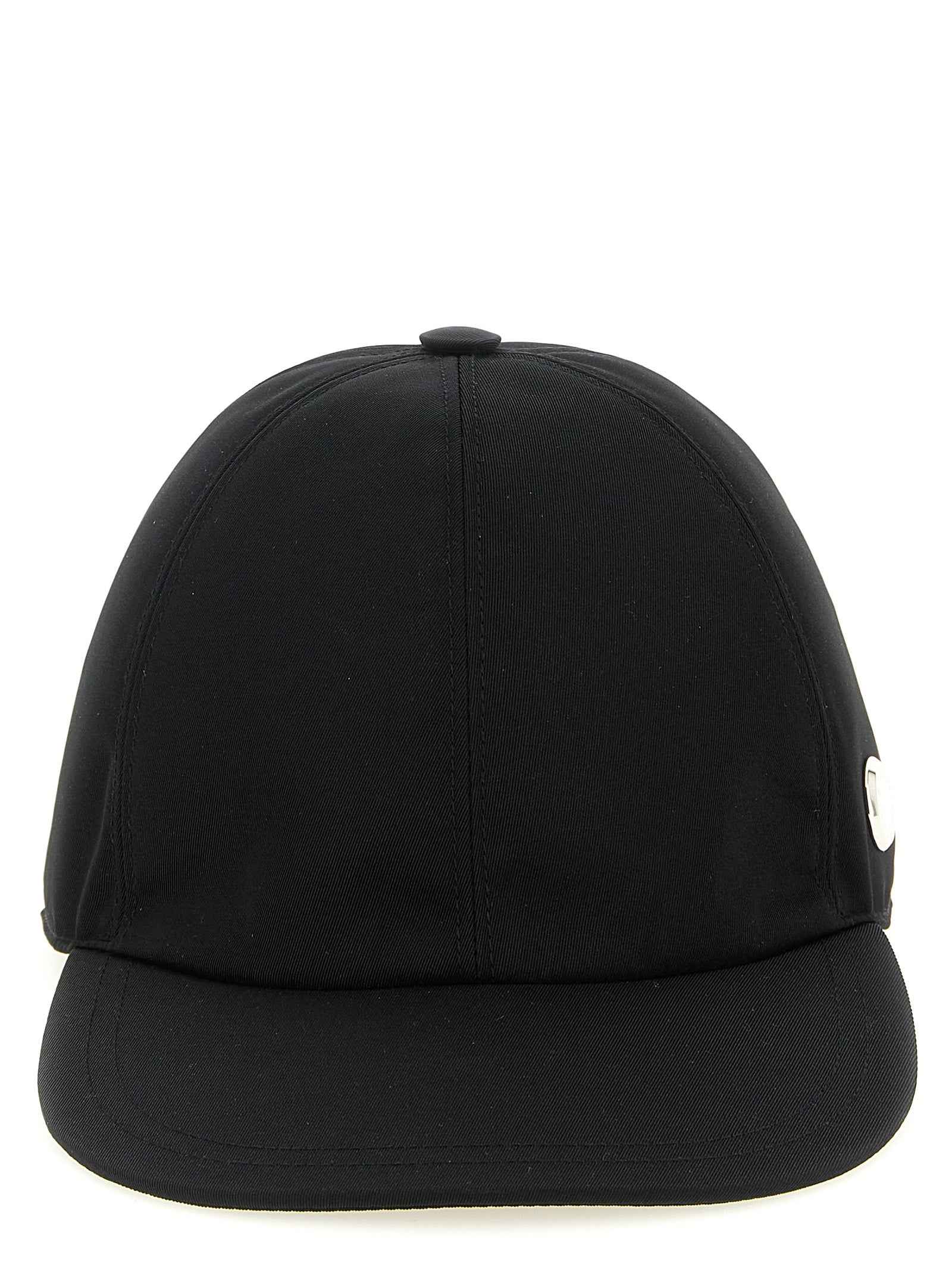 Stella McCartney Black Cotton Cap (Baseball Hat)