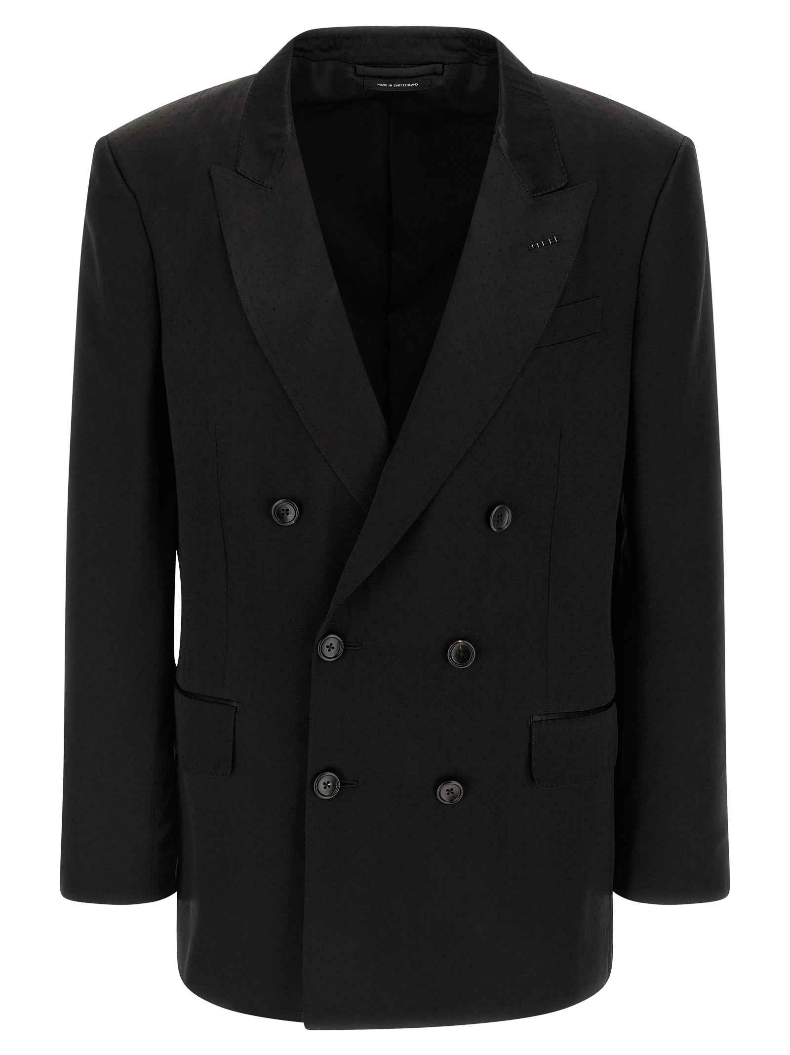 Tom Ford Black Viscose Blazer