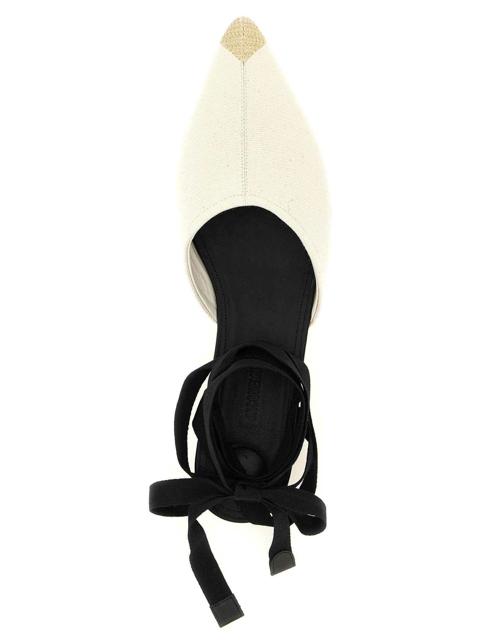 Jacquemus Beige Cowhide Espadrilles