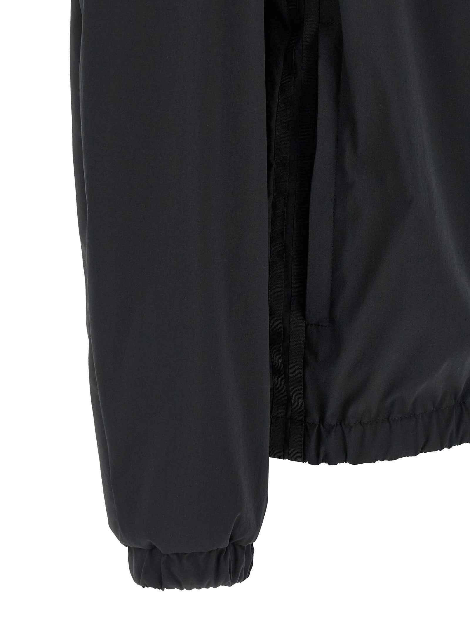 Moncler Black Polyester Shell Jacket