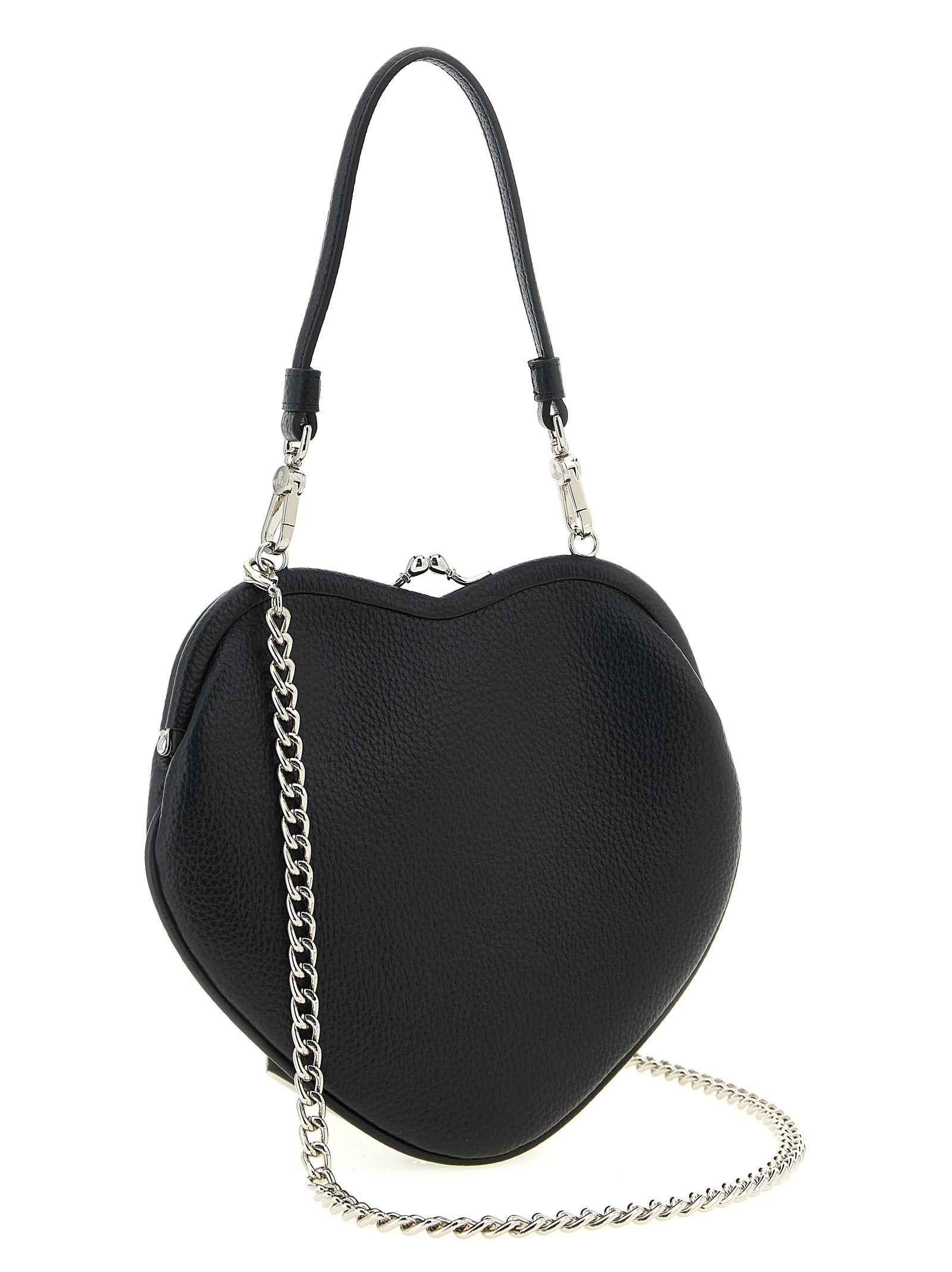 Vivienne Westwood Black Polyethylene Handbag