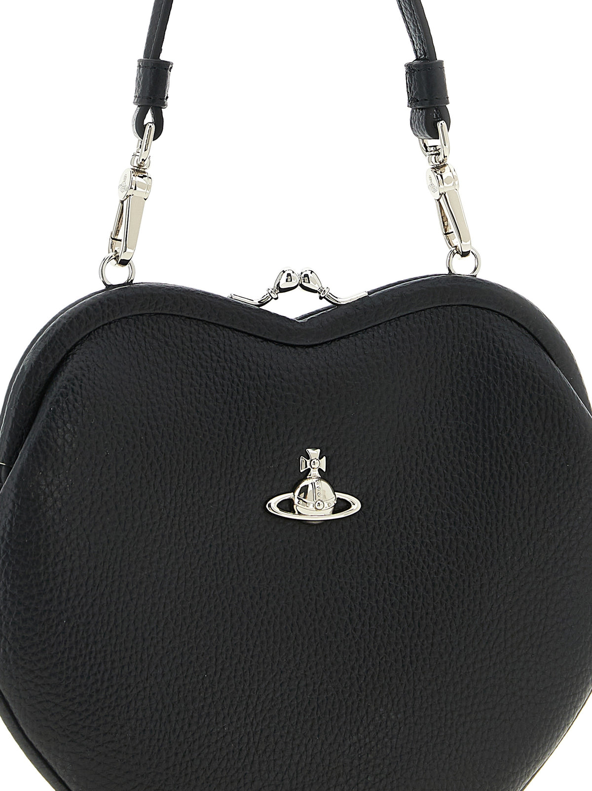 Vivienne Westwood Black Polyethylene Handbag