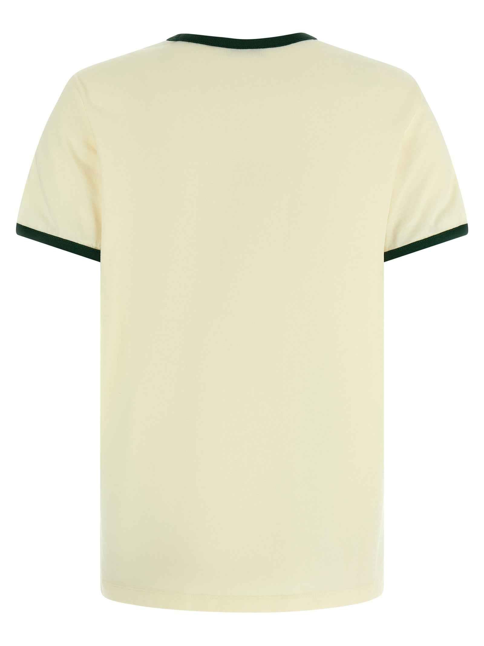 Moncler Beige Cotton T-Shirt