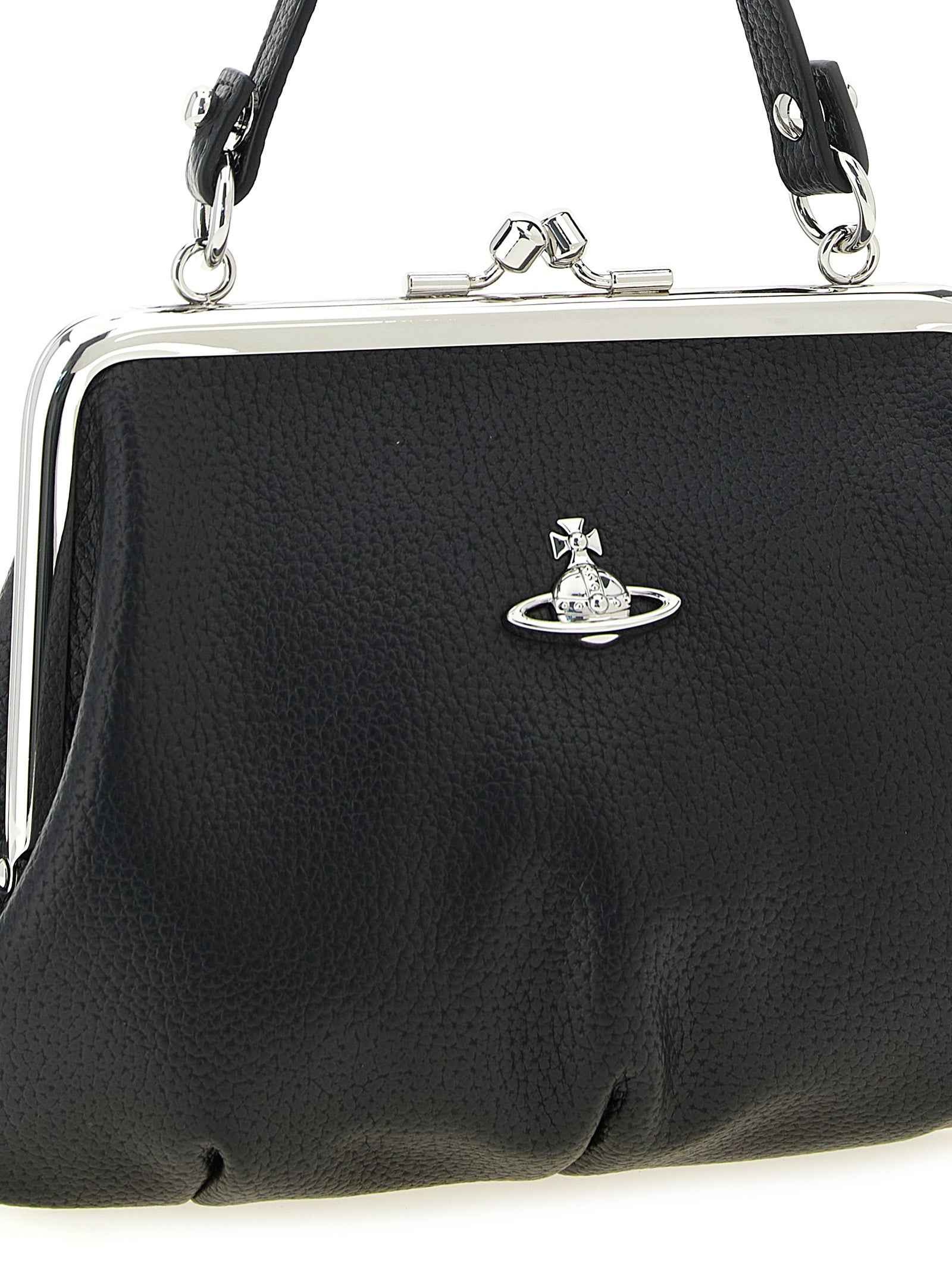 Vivienne Westwood Black Polyethylene Handbag