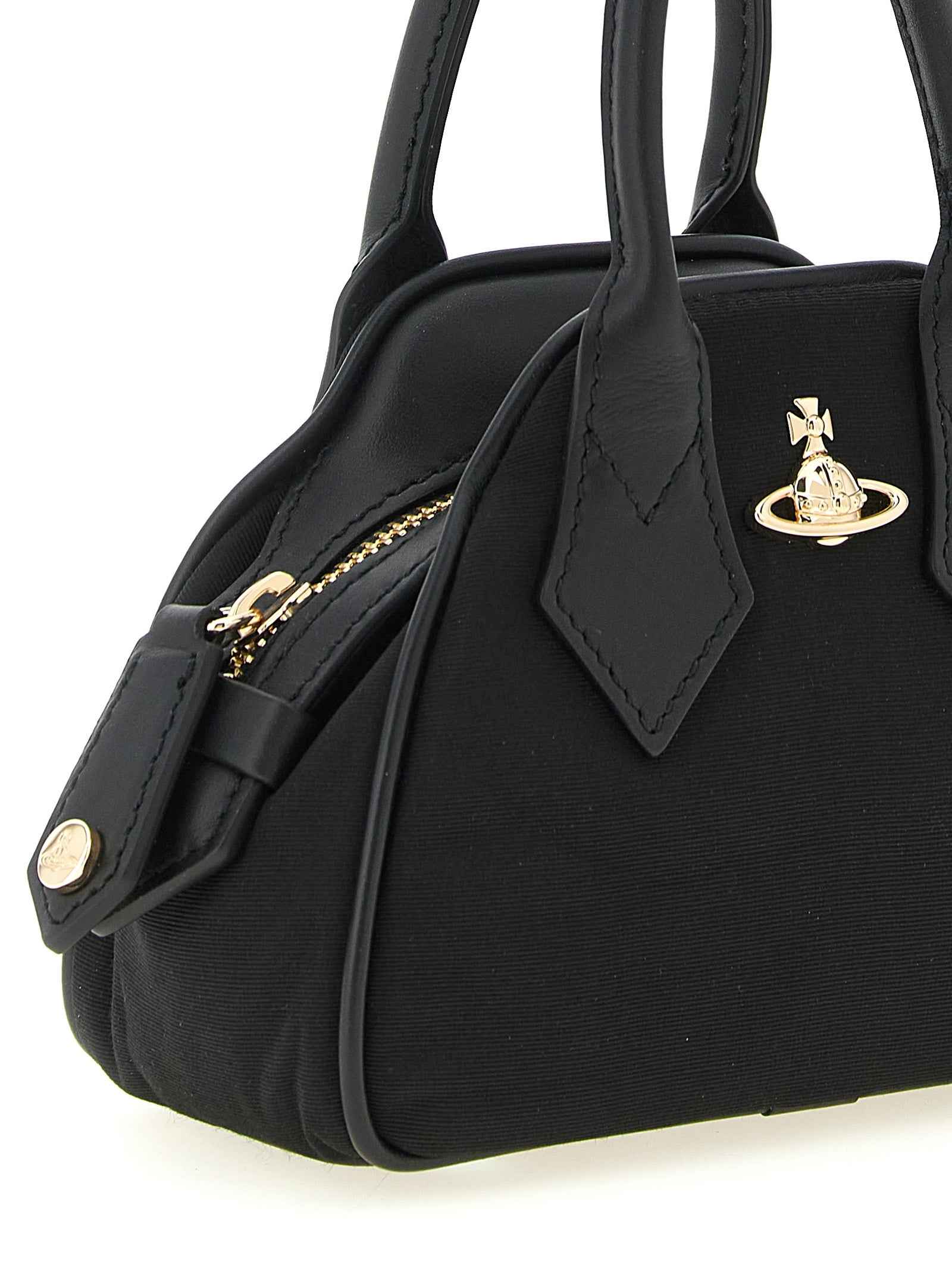 Vivienne Westwood Black Viscose Handbag