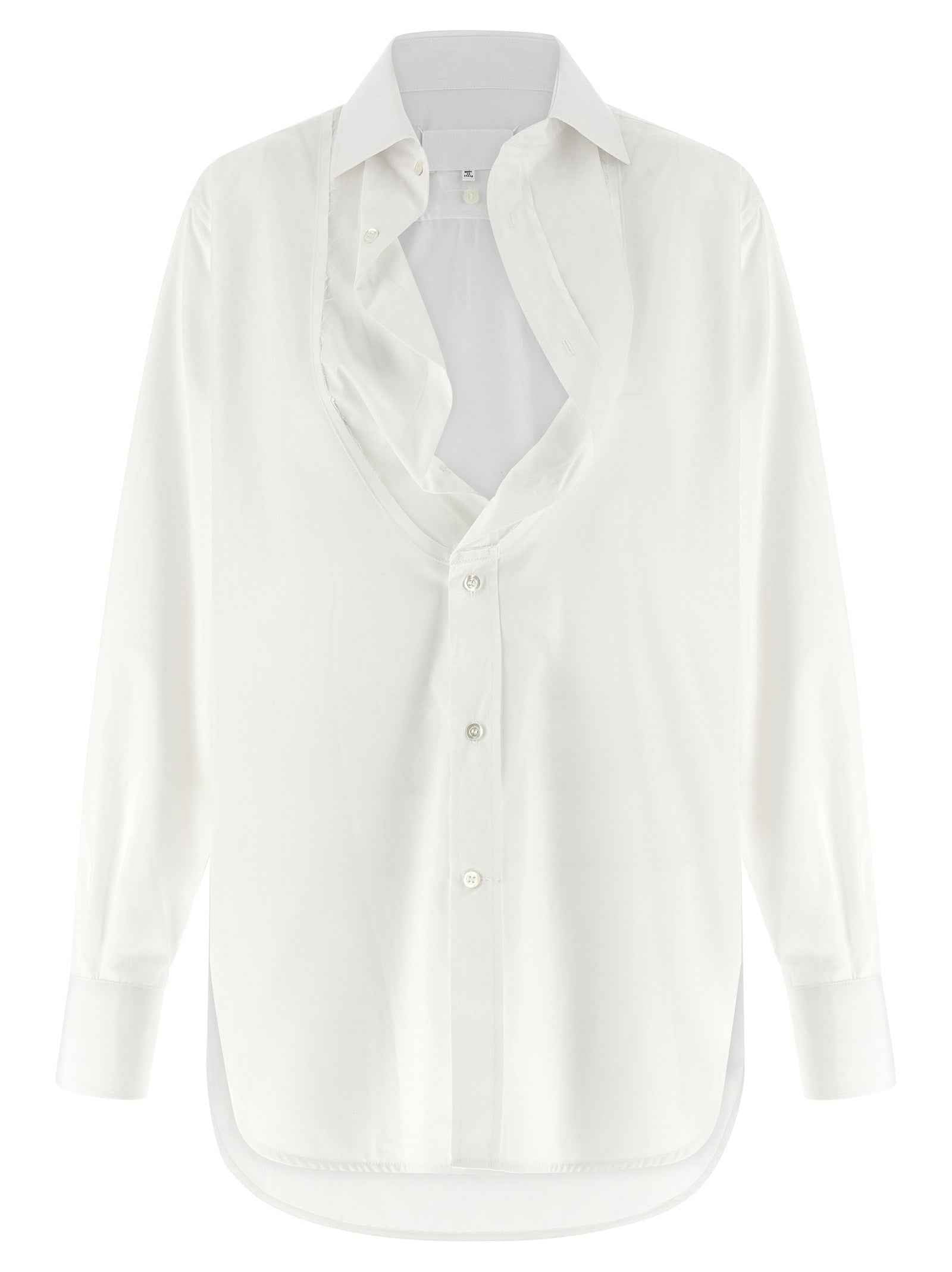 Maison Margiela White Cotton Blouse