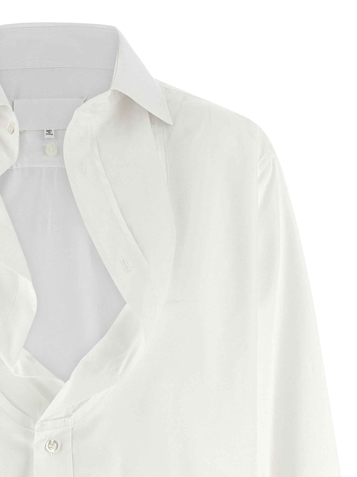 Maison Margiela White Cotton Blouse