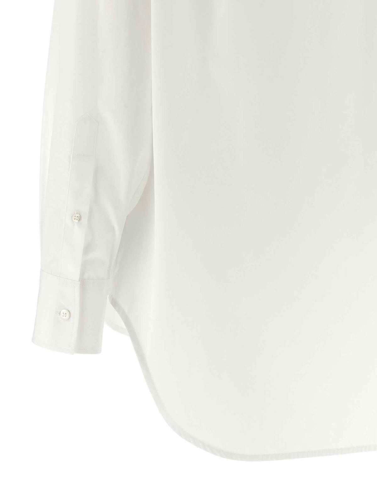 Maison Margiela White Cotton Blouse