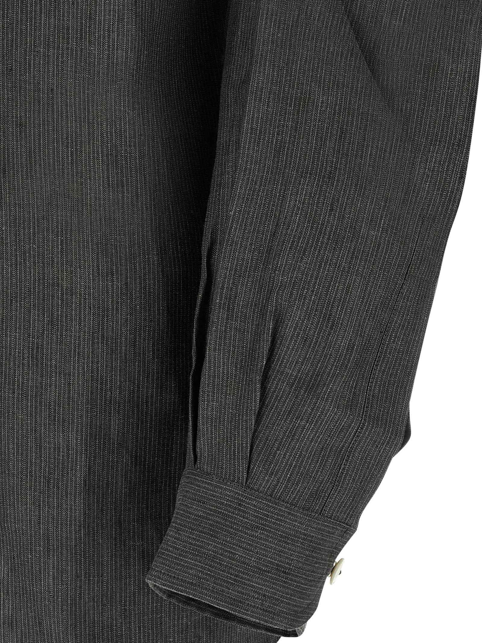 Jacquemus Gray Linen Blouse