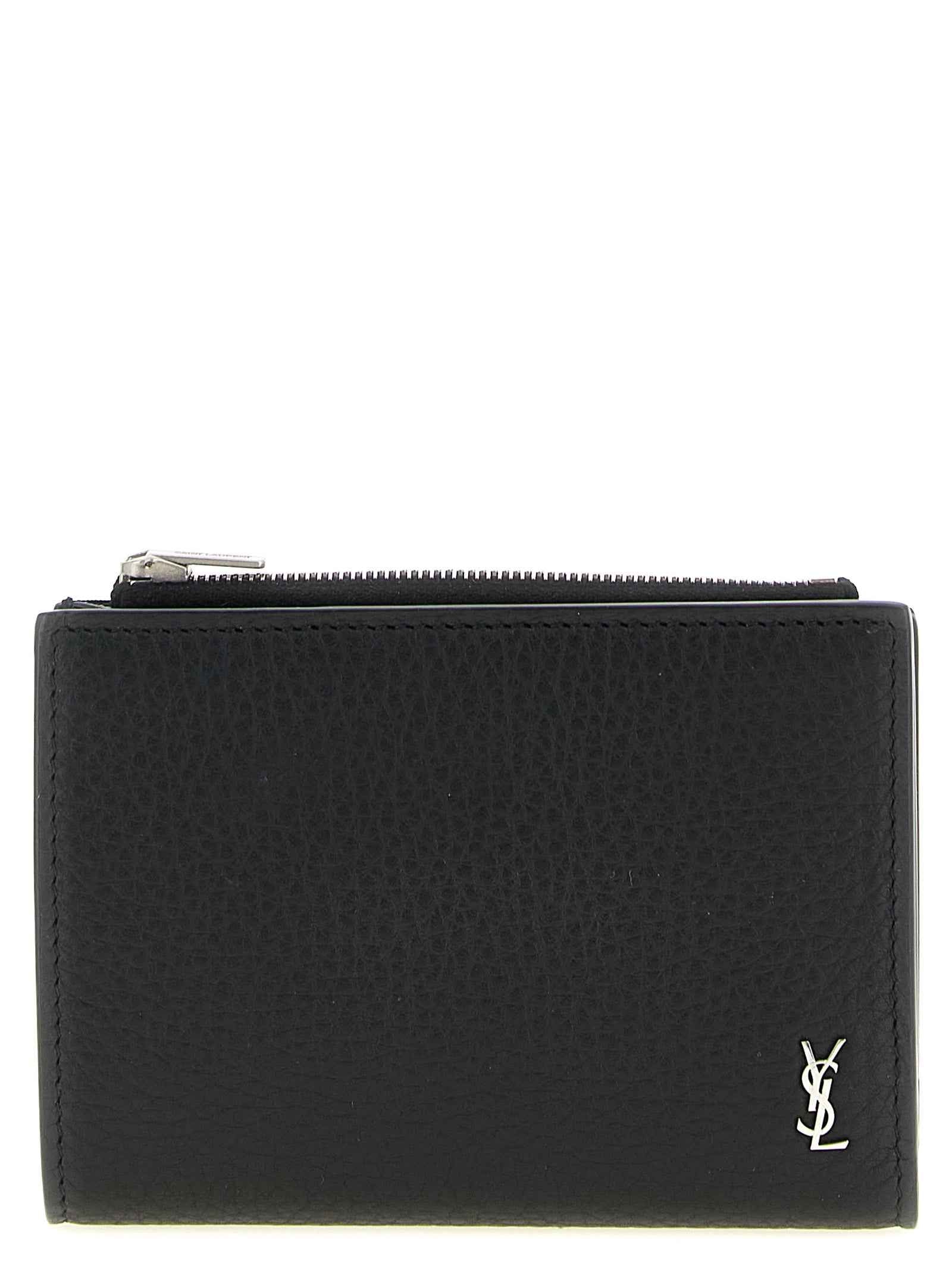 Saint Laurent Black Calfskin Wallet