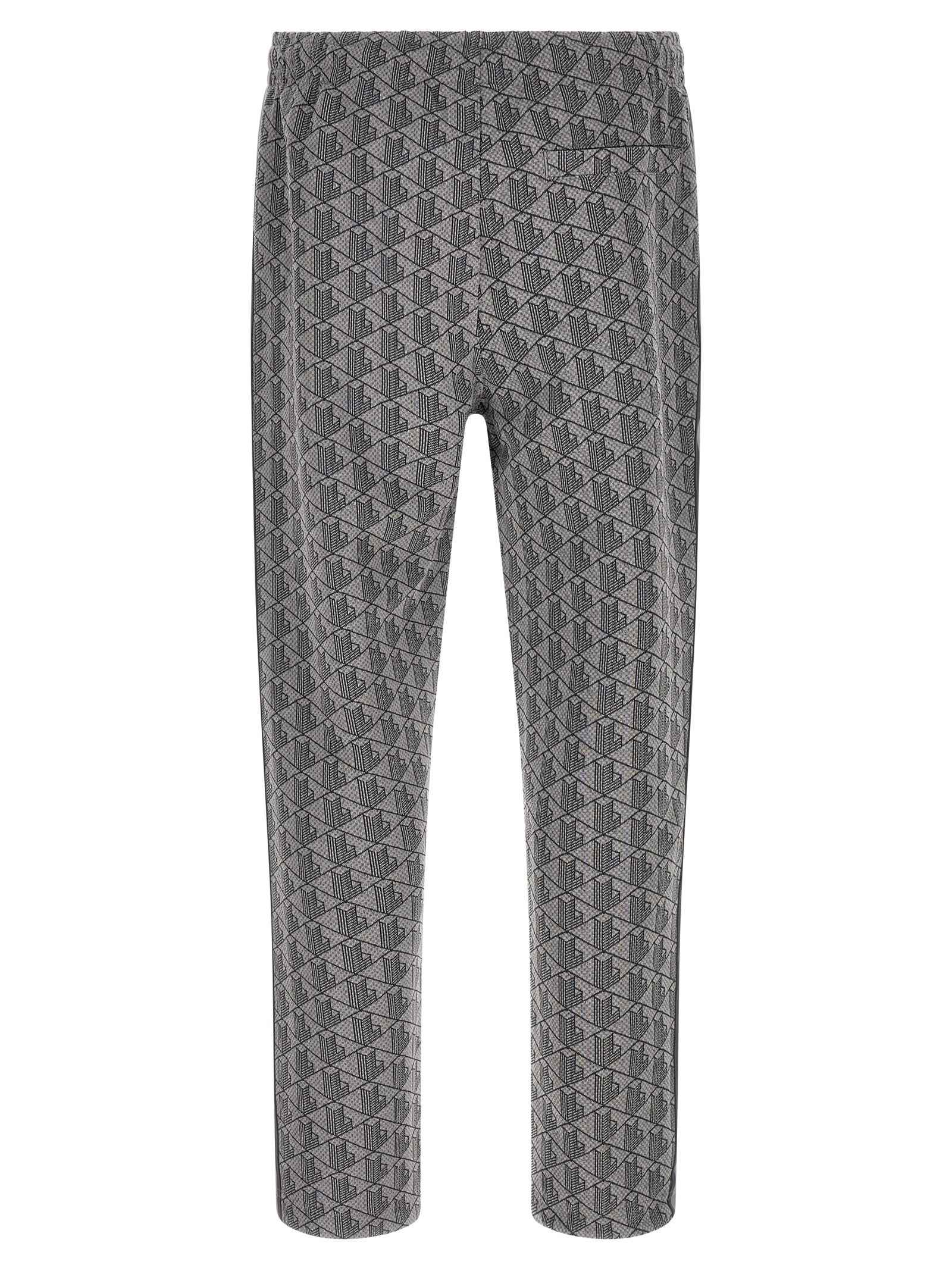 Lacoste Gray Polyester Joggers (Workout Pants)