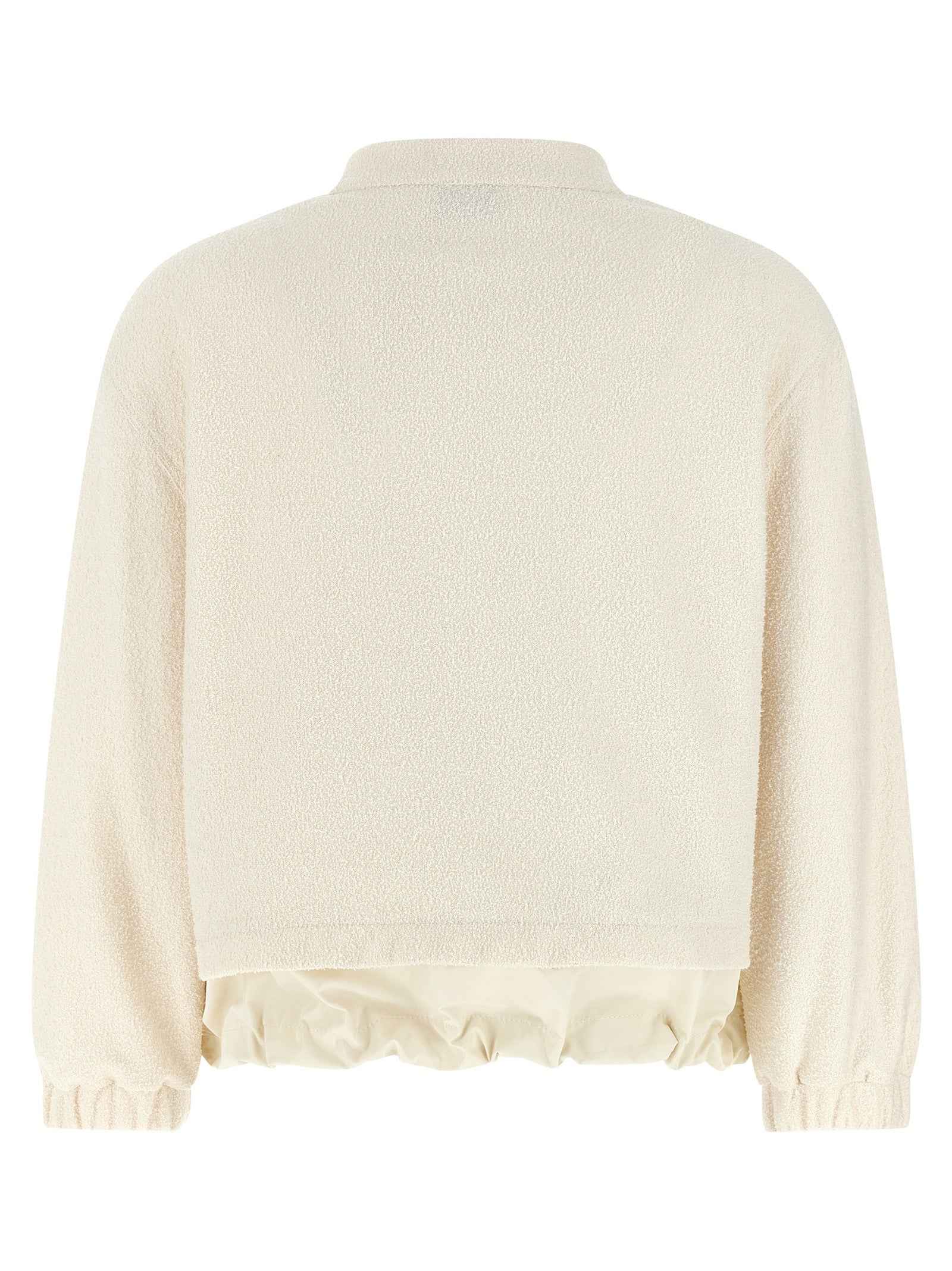Moncler White Polyester Cardigan
