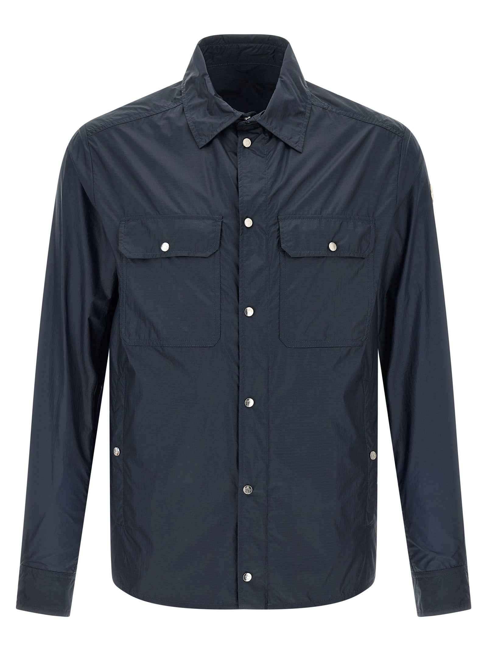 Moncler Blue Polyamide Blouse
