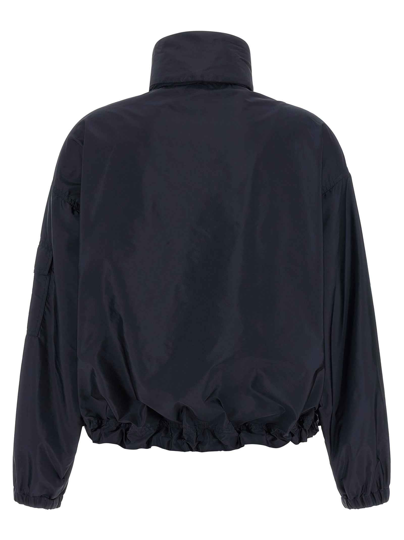 Moncler Blue Polyamide Shell Jacket