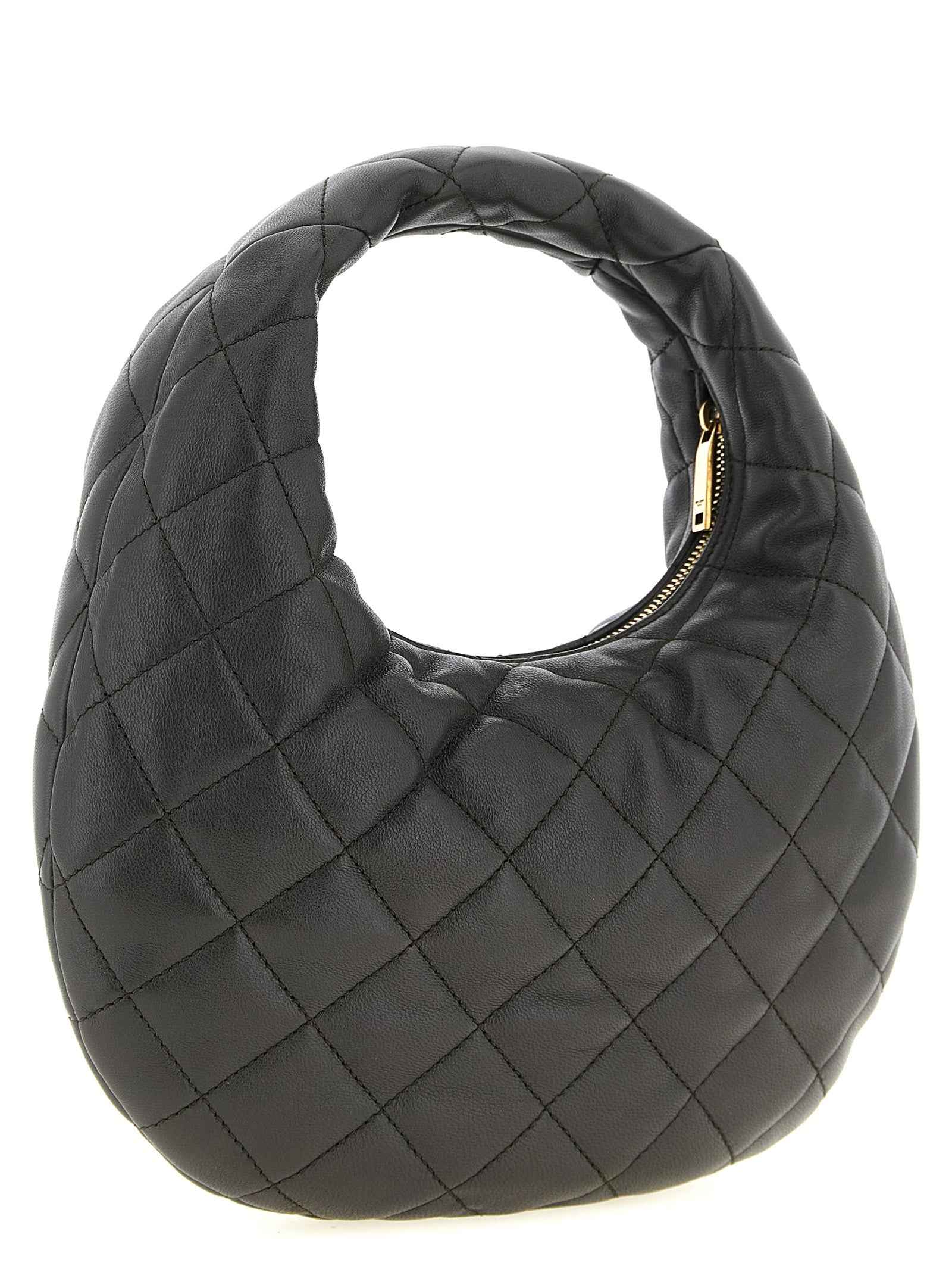 Saint Laurent Brown Lamb Leather Handbag