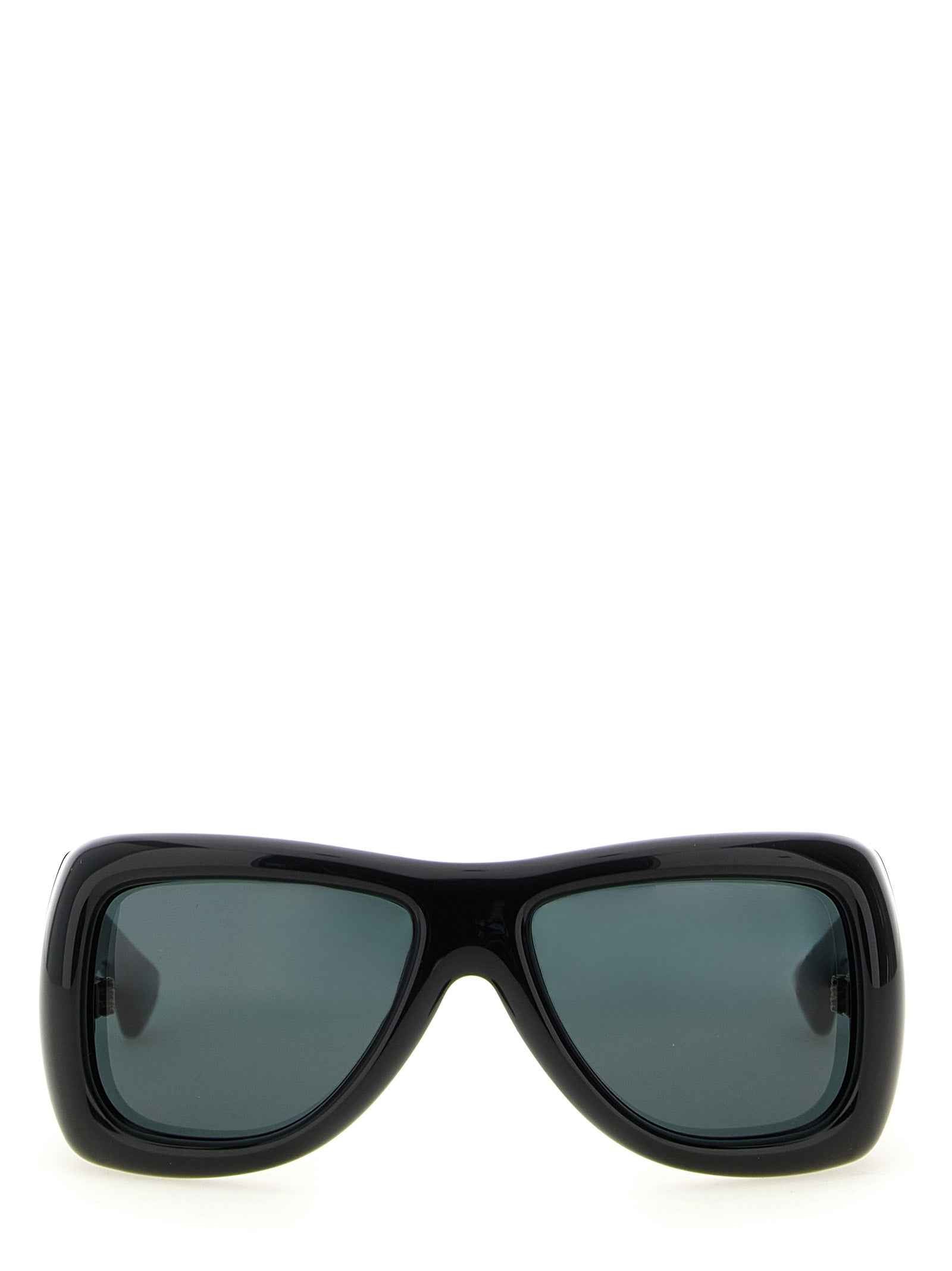 Saint Laurent Black Acetate Sunglasses