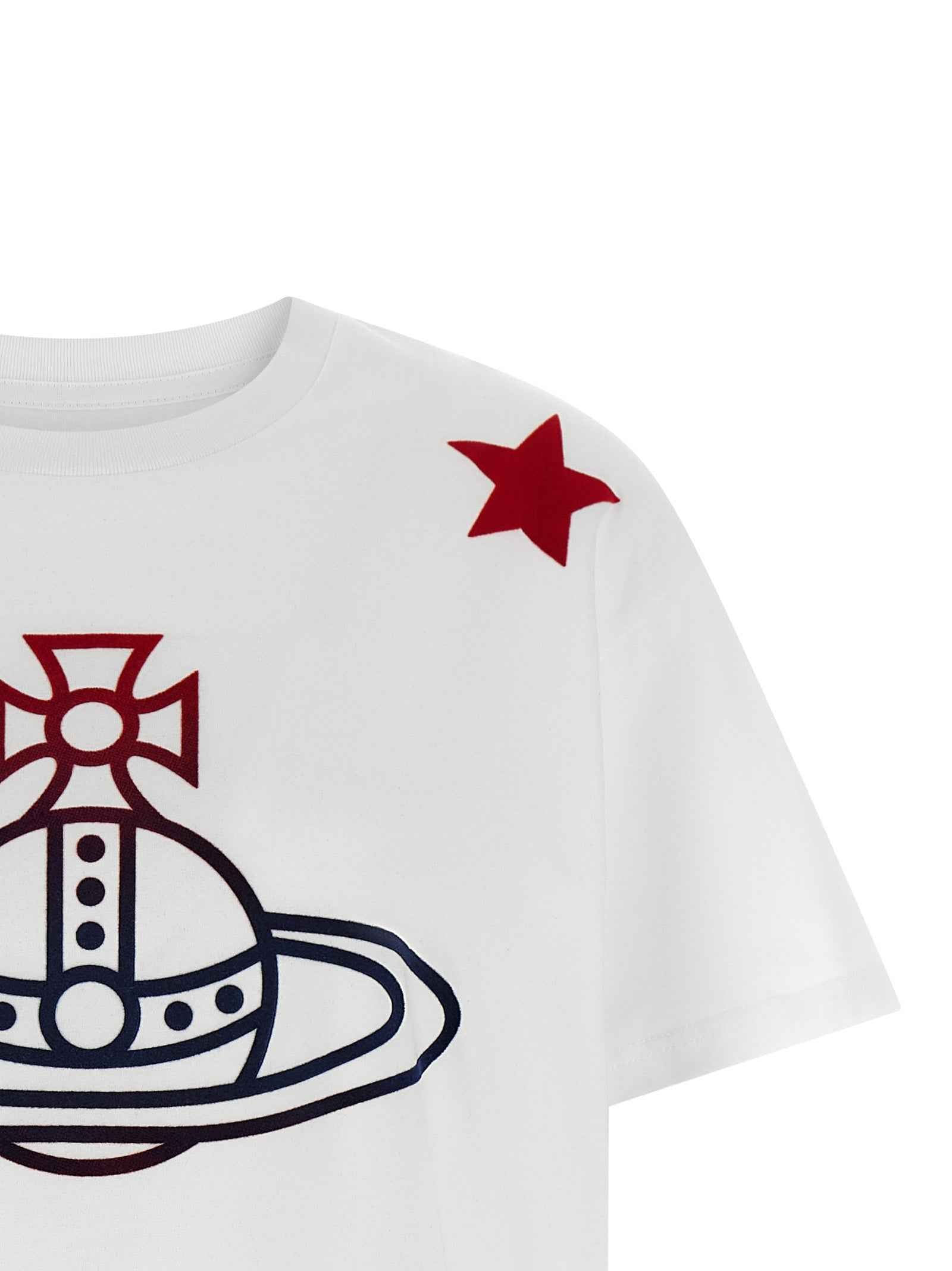 Vivienne Westwood White Cotton T-Shirt