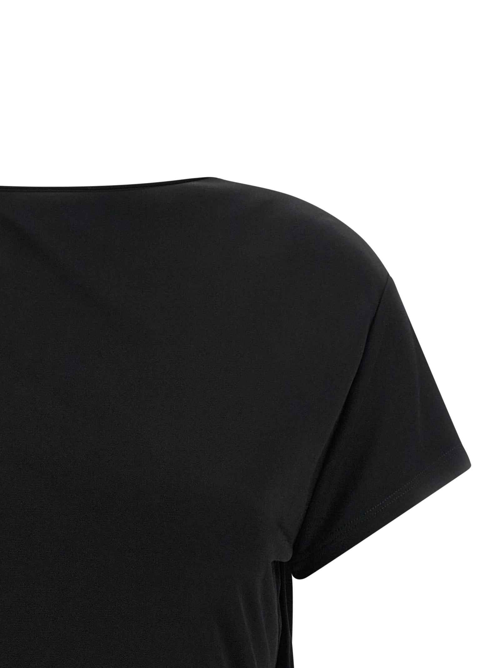 Jacquemus Black Viscose T-Shirt