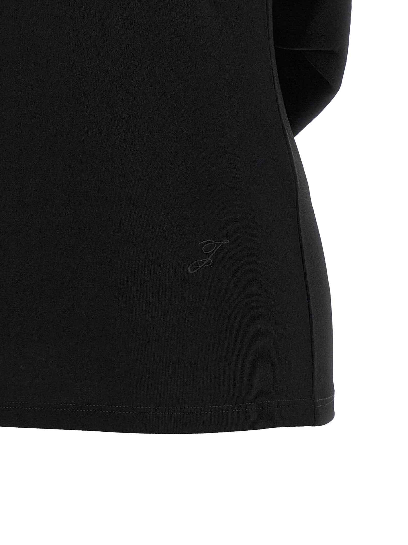 Jacquemus Black Viscose T-Shirt
