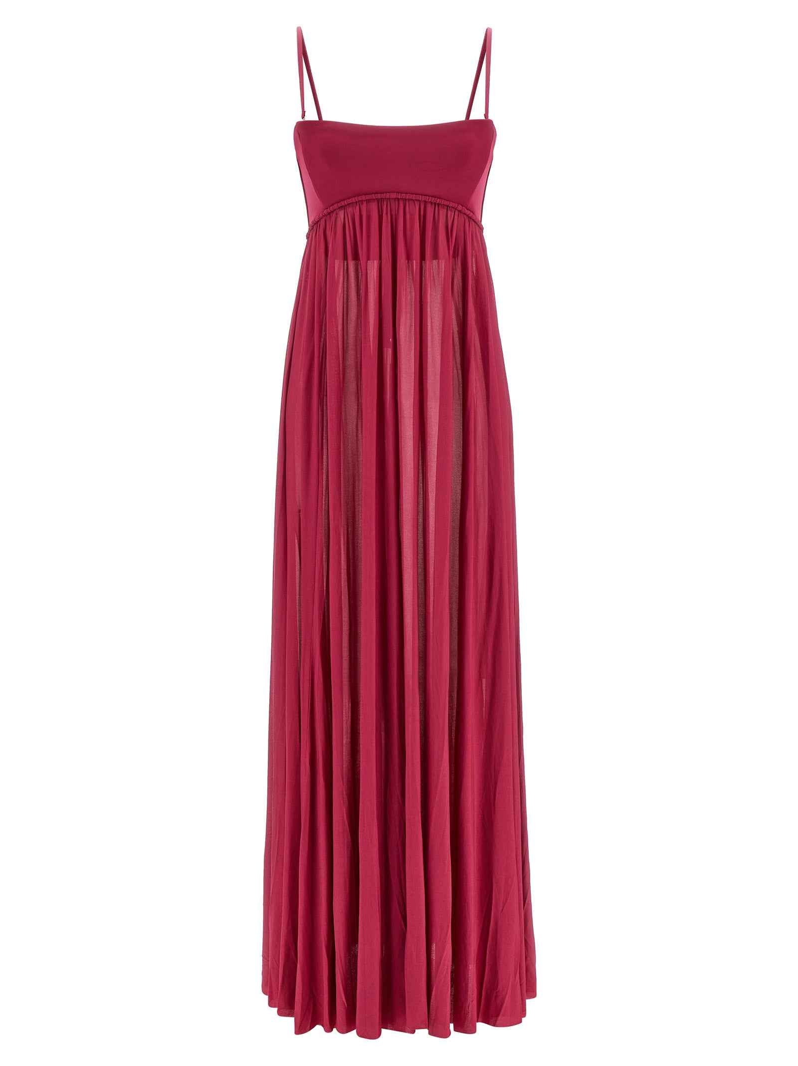 Zimmermann Fuchsia Viscose Long Dress