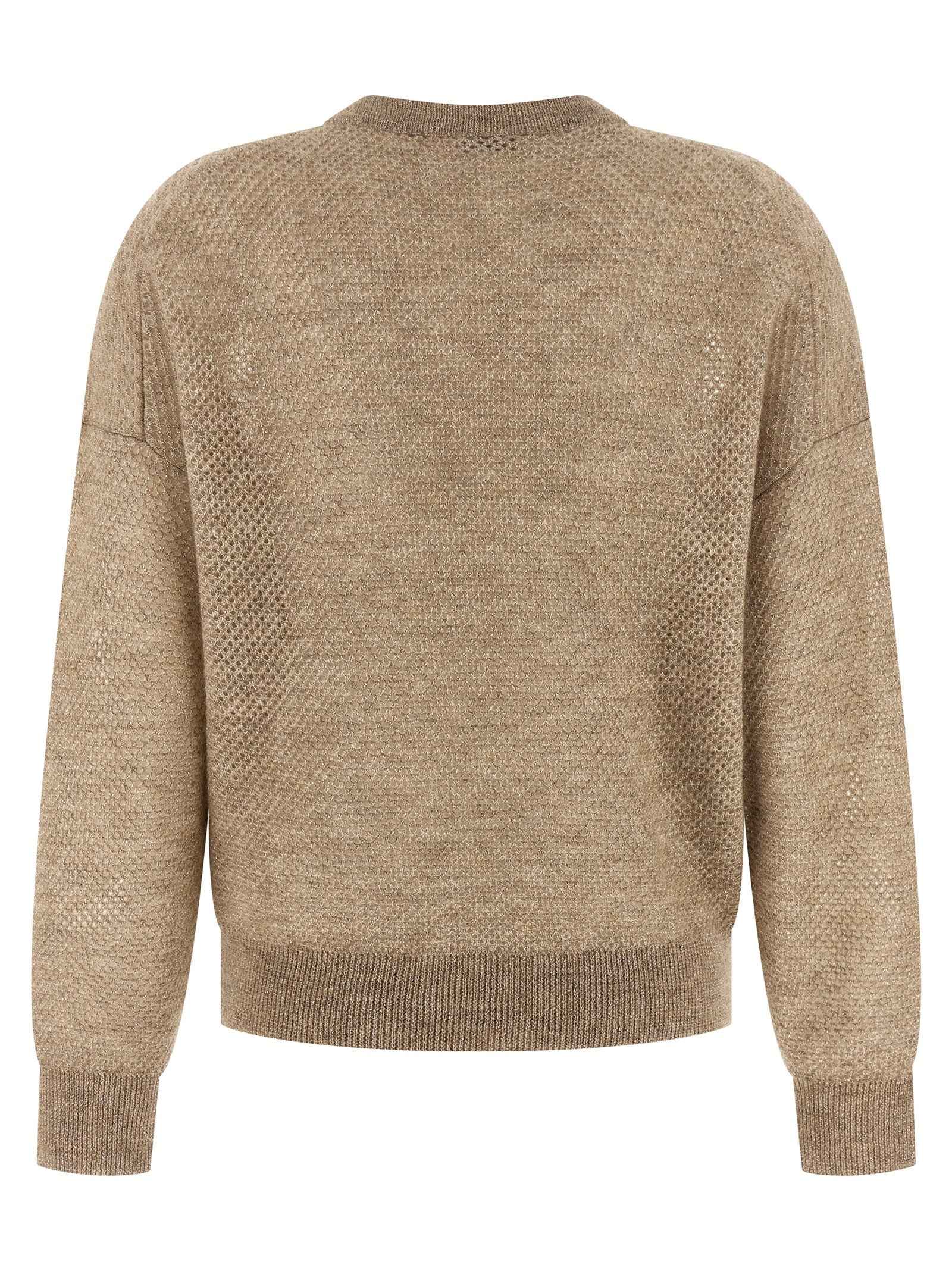 Brunello Cucinelli Beige Wool Cardigan