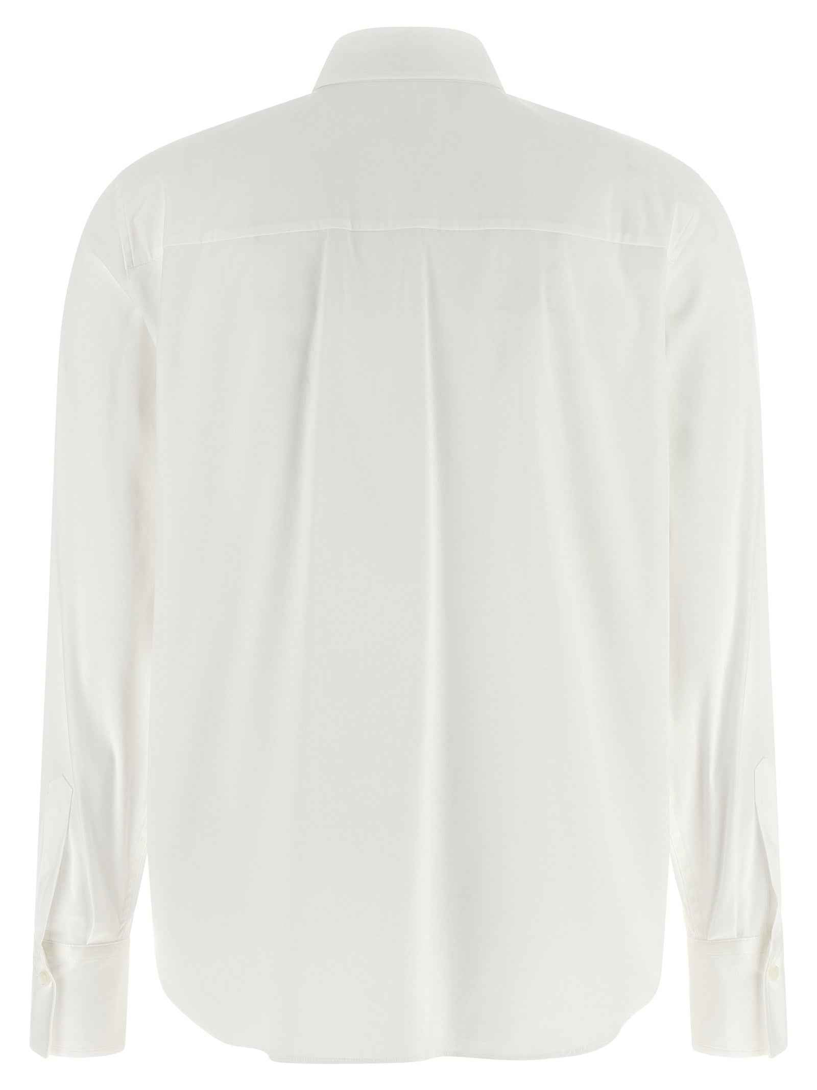 Brunello Cucinelli White Cotton Blouse