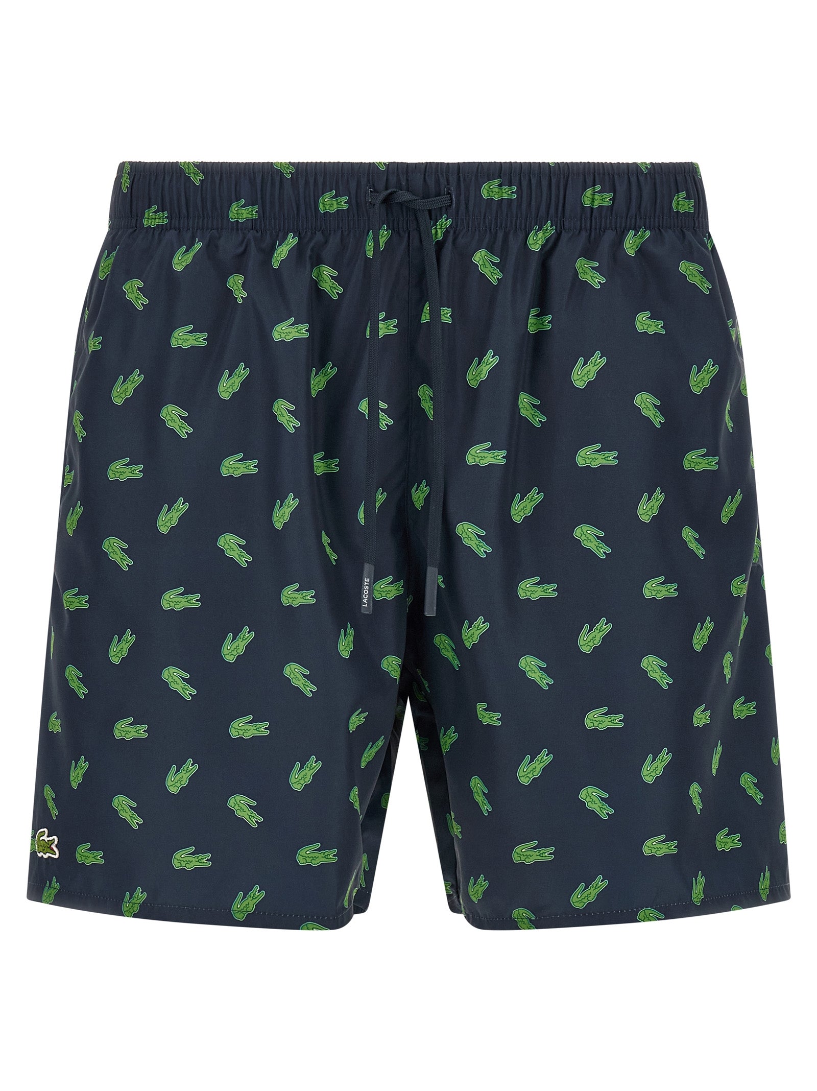 Lacoste Blue Polyester Swim Shorts