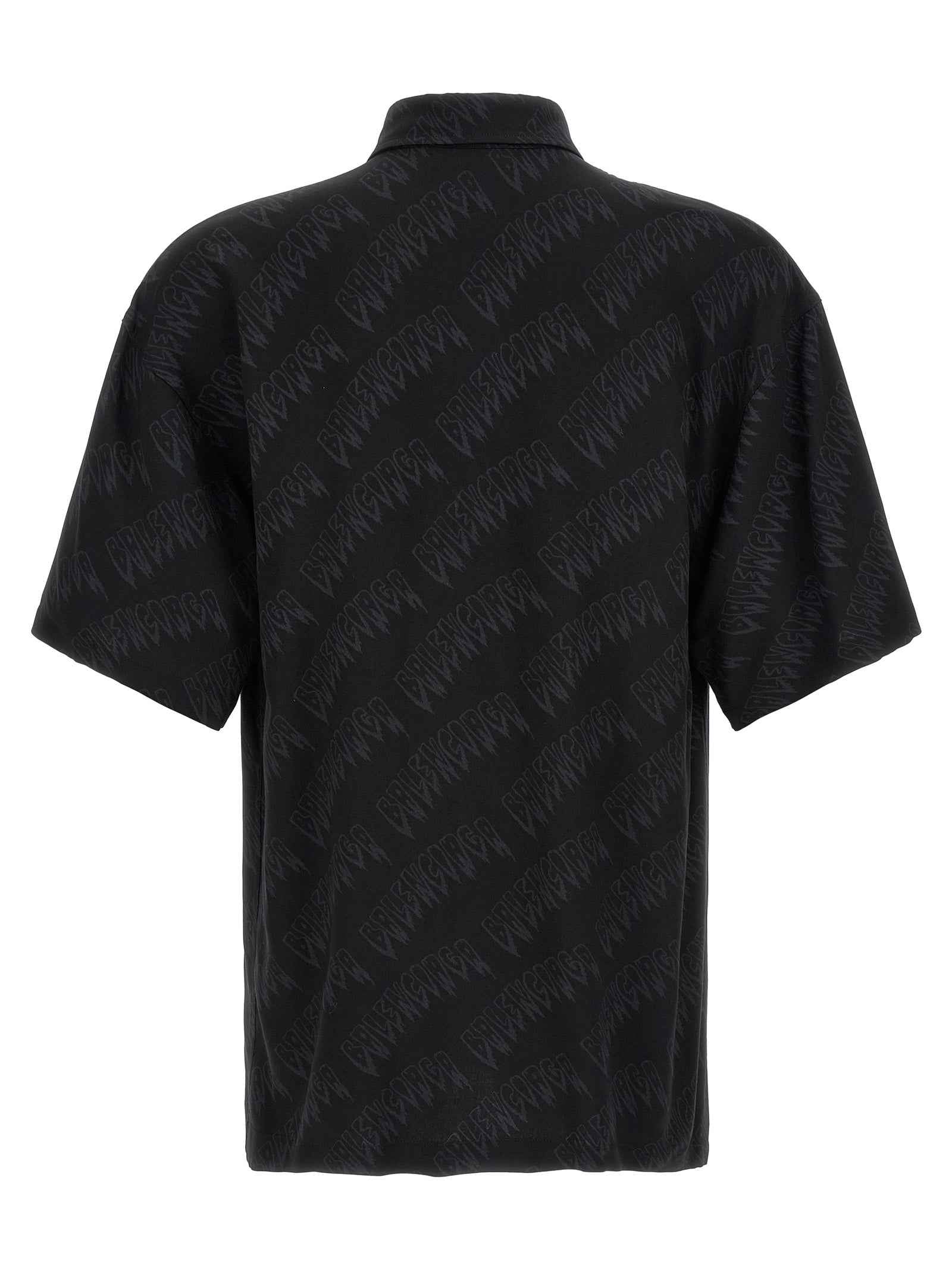 Balenciaga Black Viscose Blouse