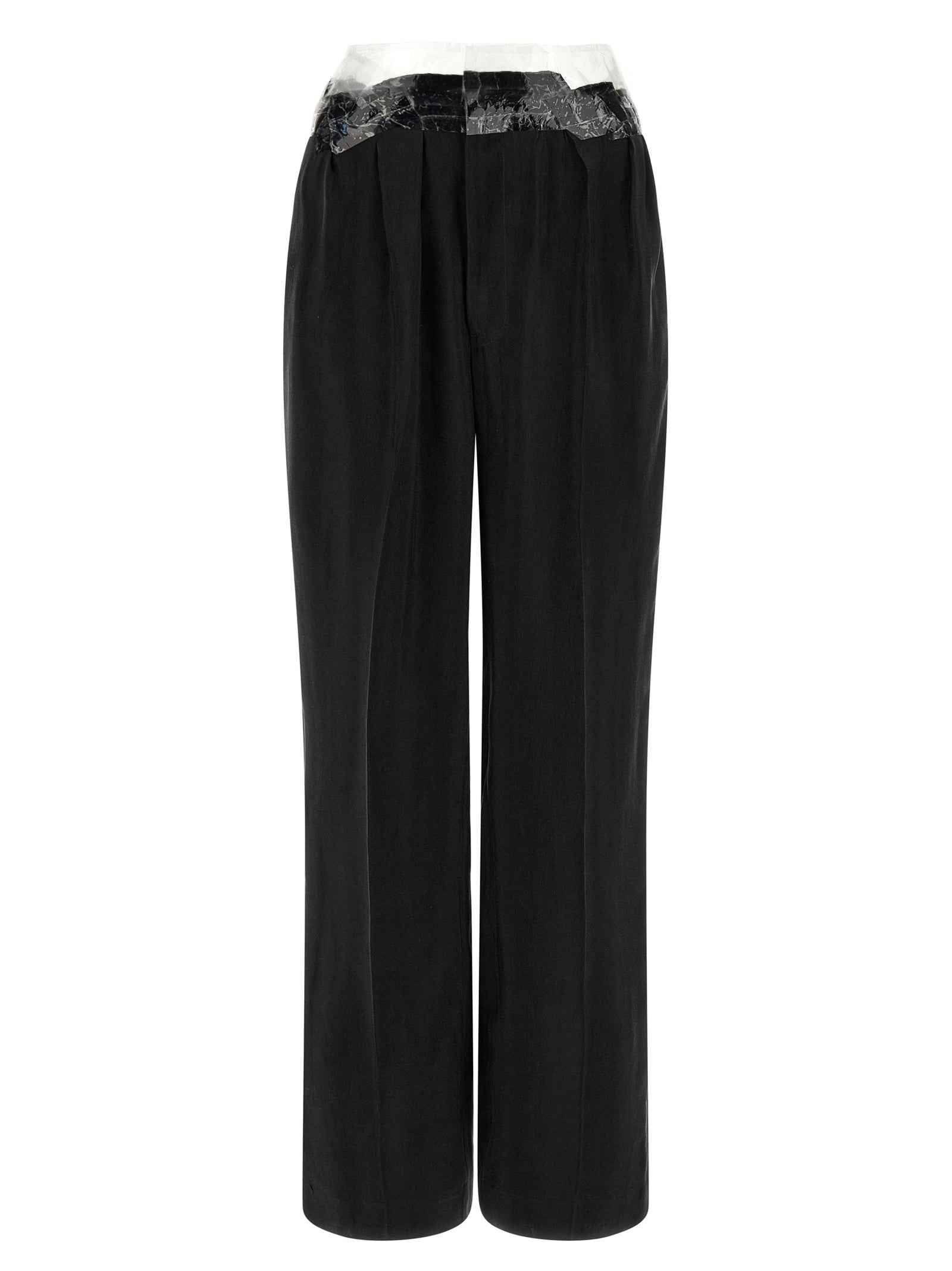 Maison Margiela Black Copper Casual Pants