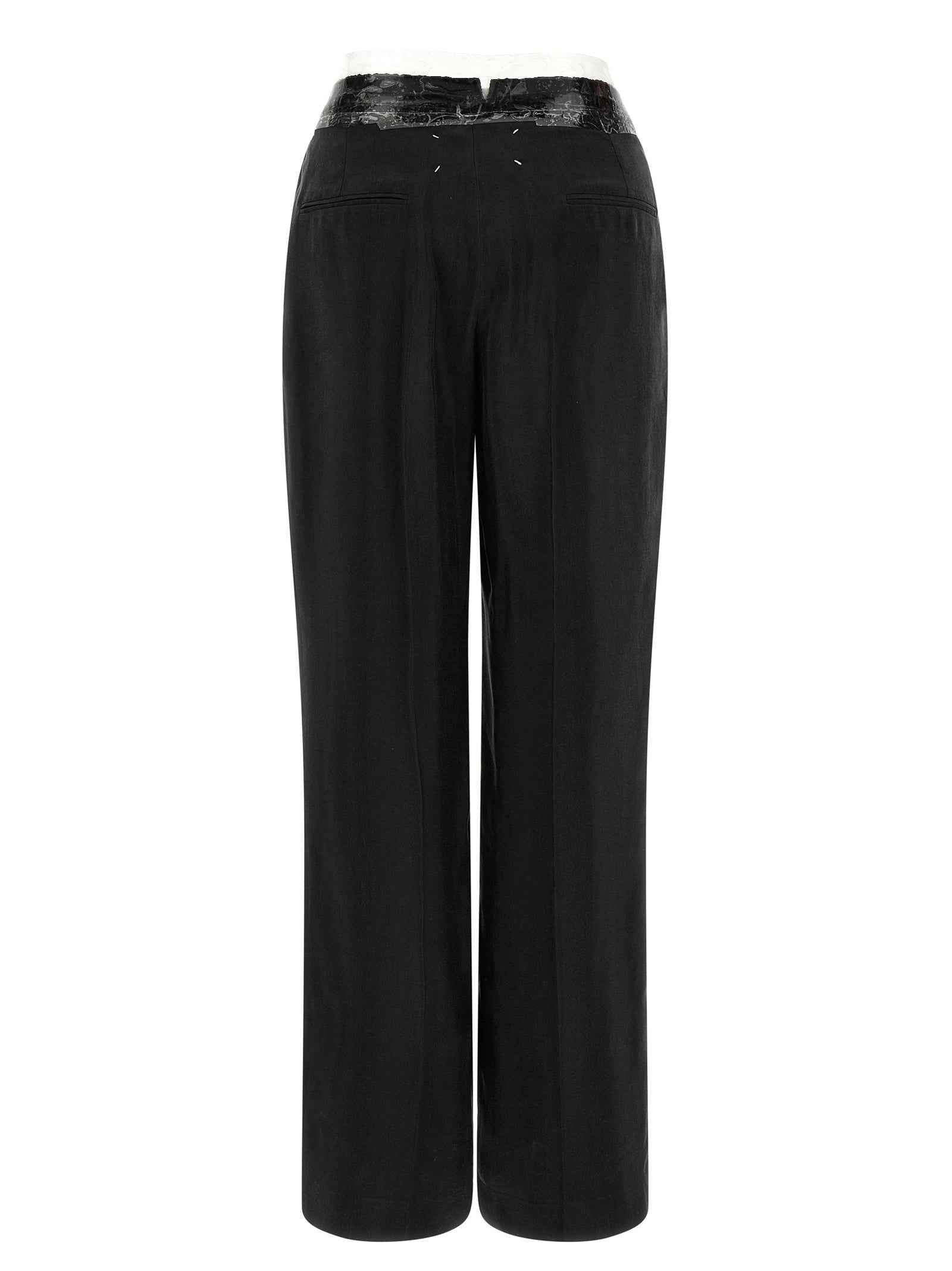 Maison Margiela Black Copper Casual Pants