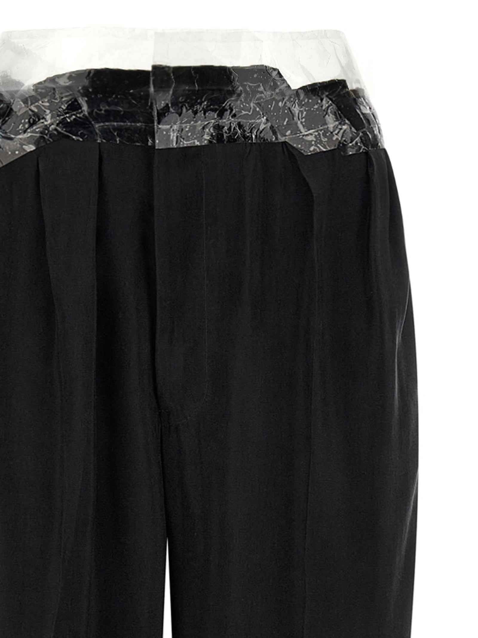 Maison Margiela Black Copper Casual Pants