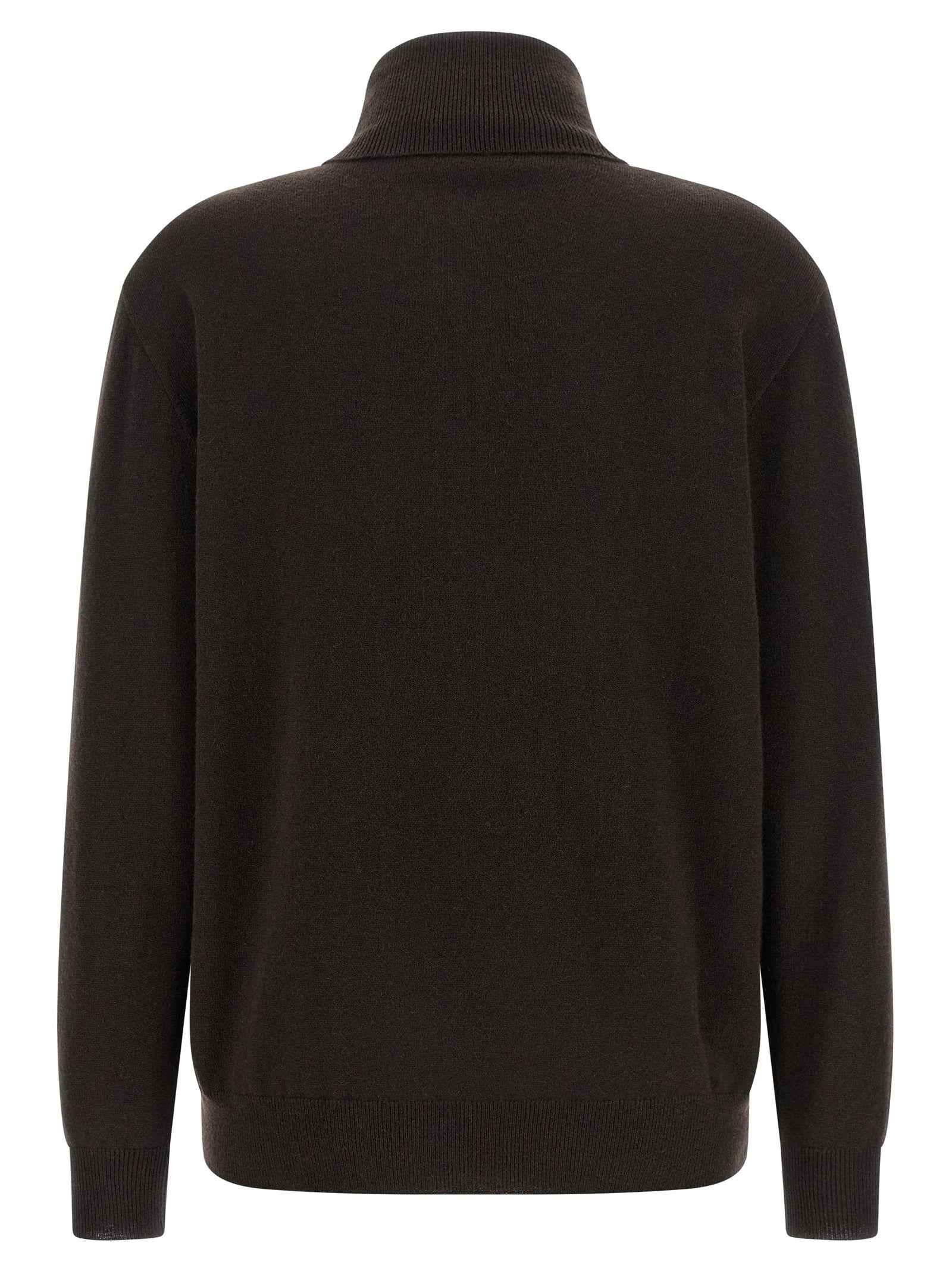 Brunello Cucinelli Brown Cashmere Cardigan