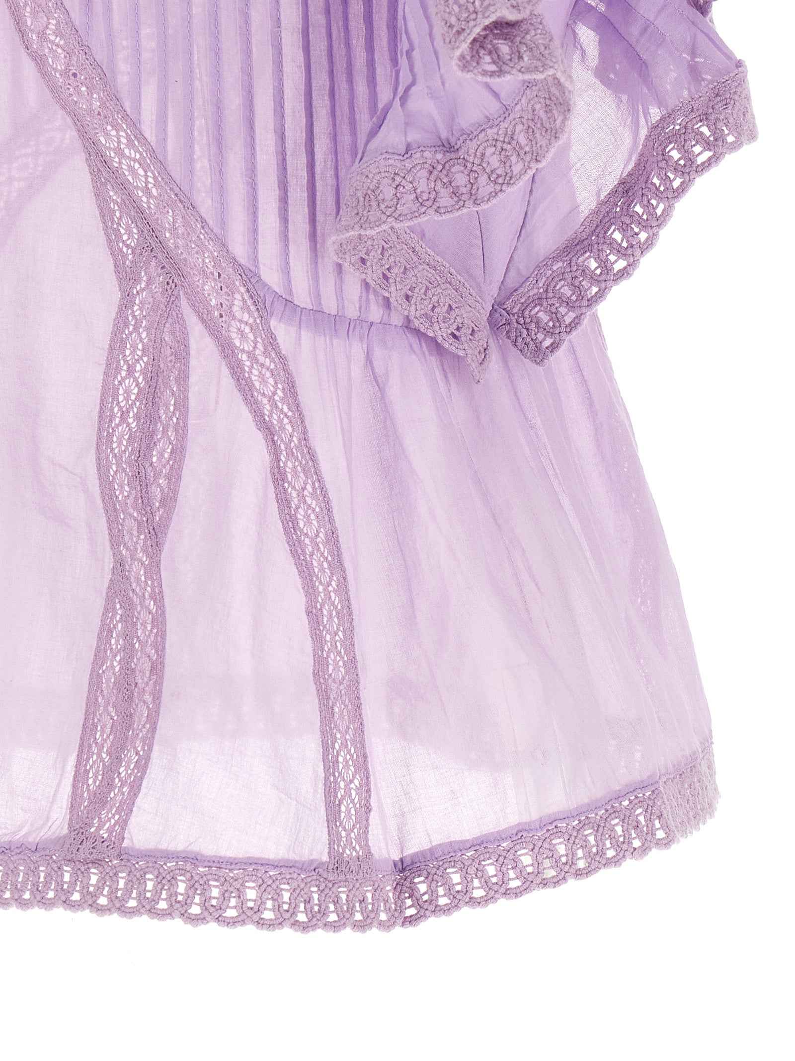 FARM RIO Purple Organic Cotton Blouse