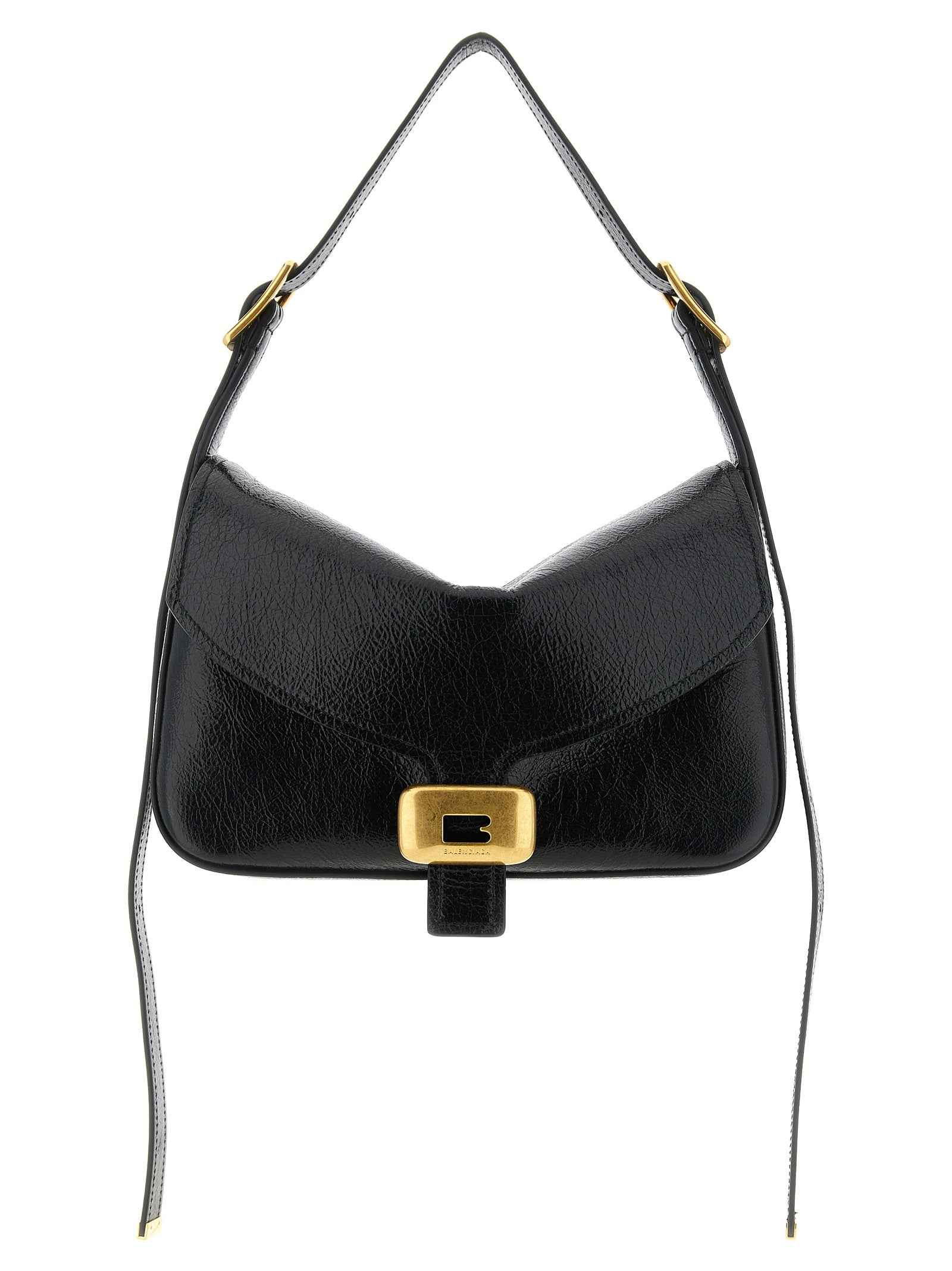 Balenciaga Black Lamb Leather Shoulder Bag