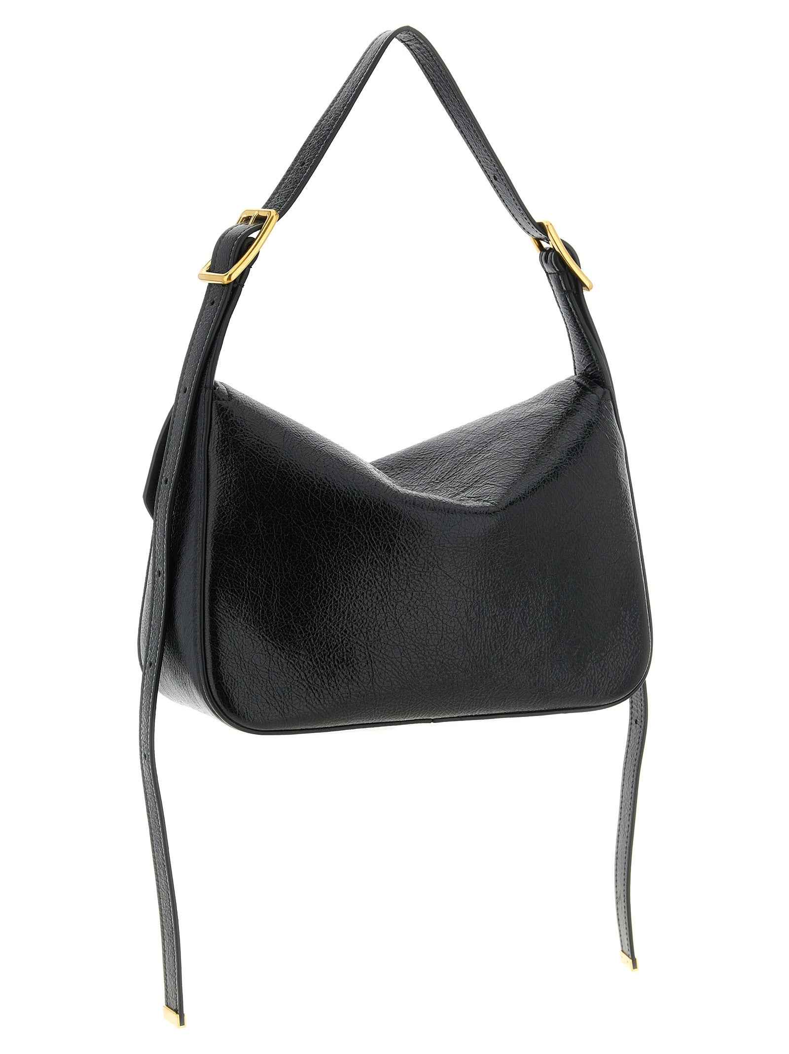Balenciaga Black Lamb Leather Shoulder Bag