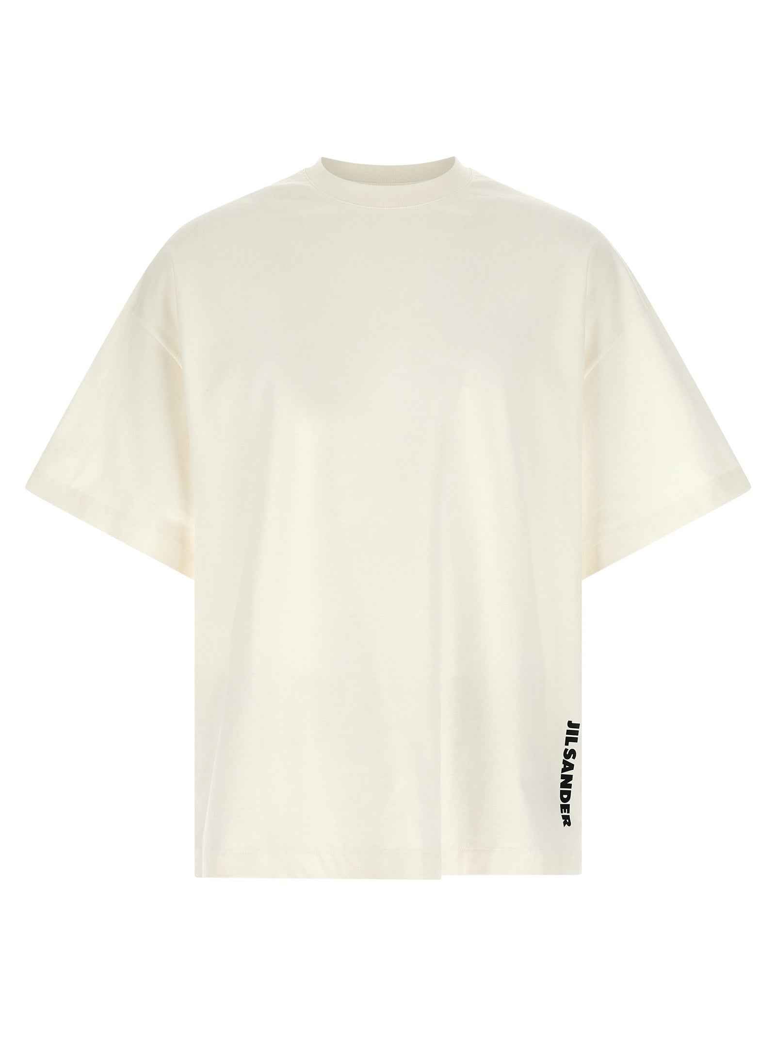 Jil Sander Bicolor Cotton T-Shirt