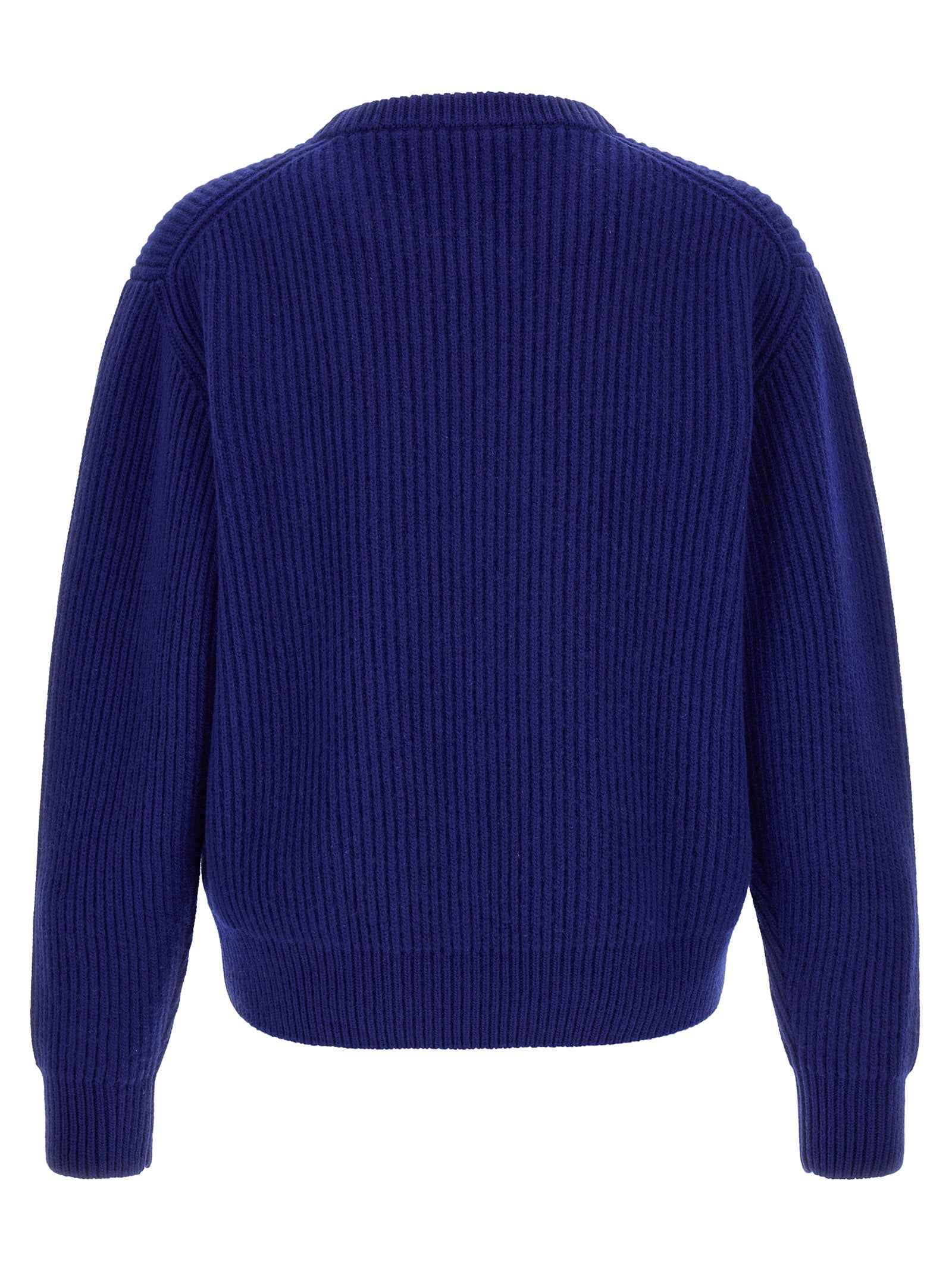 Jil Sander Blue Wool Cardigan