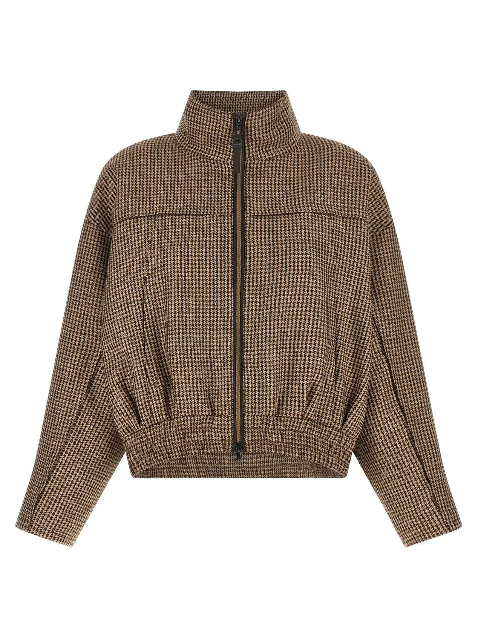 Brunello Cucinelli Brown Virgin Wool Jacket