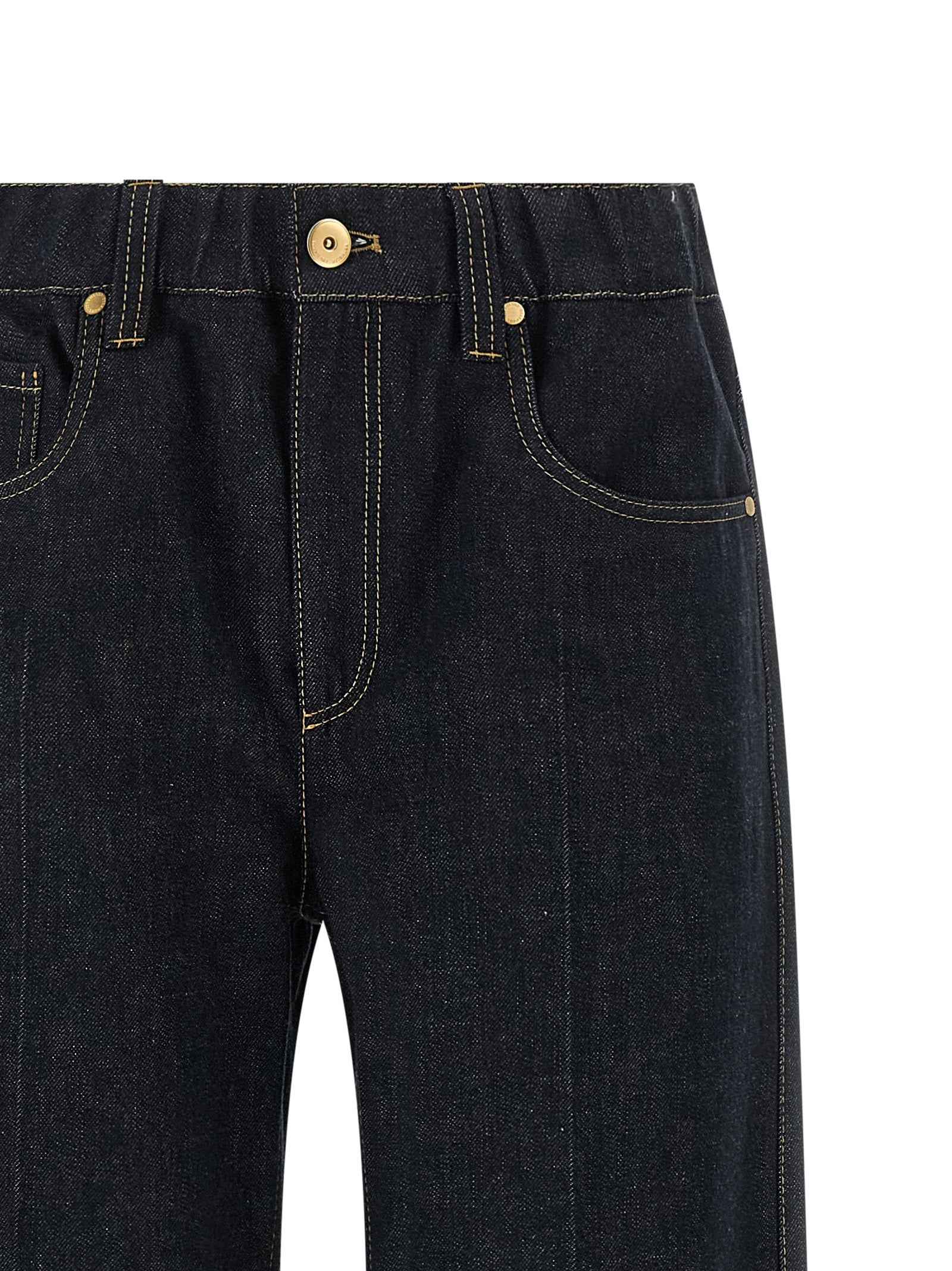 Brunello Cucinelli Blue Cotton Jeans Denim