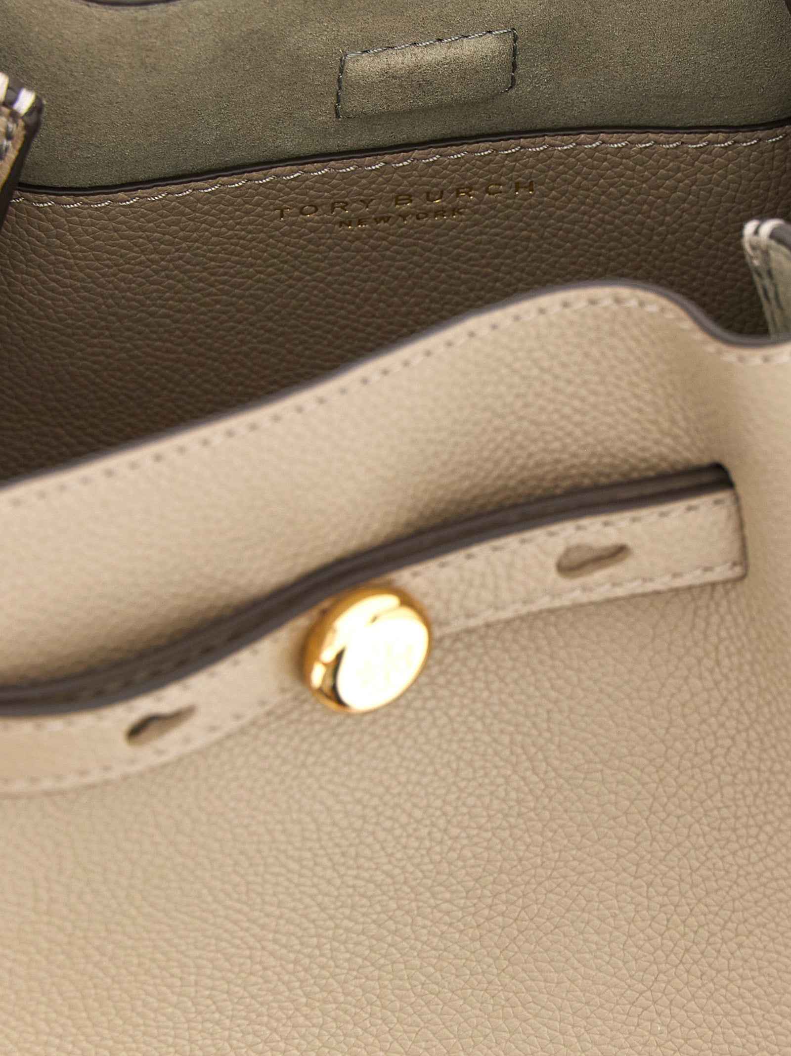 Tory Burch Beige Cowhide Handbag