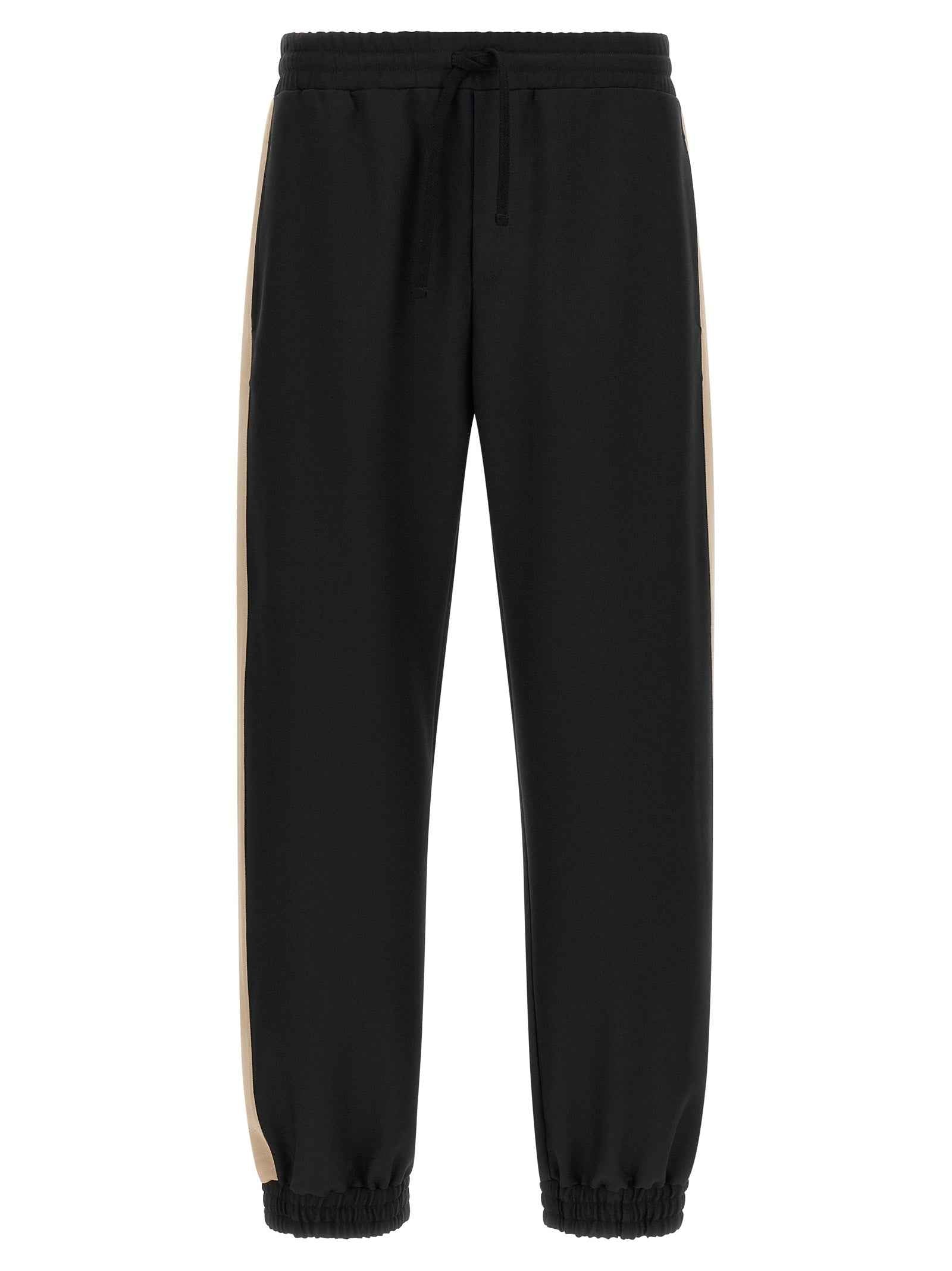 Valentino Garavani Black Polyester Athletic Pants