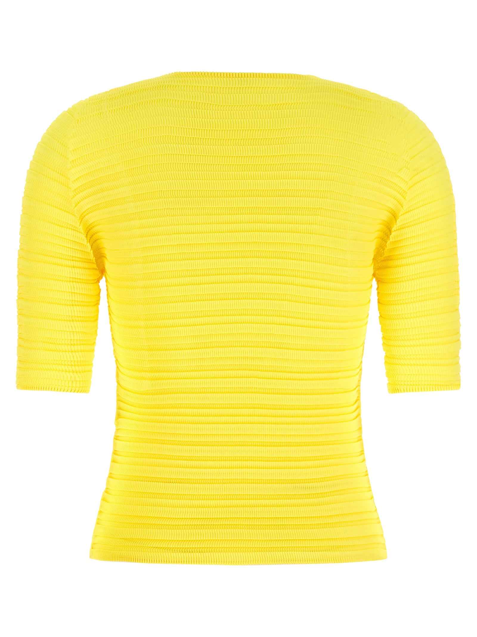 Issey Miyake Bicolor Polyester Blouse