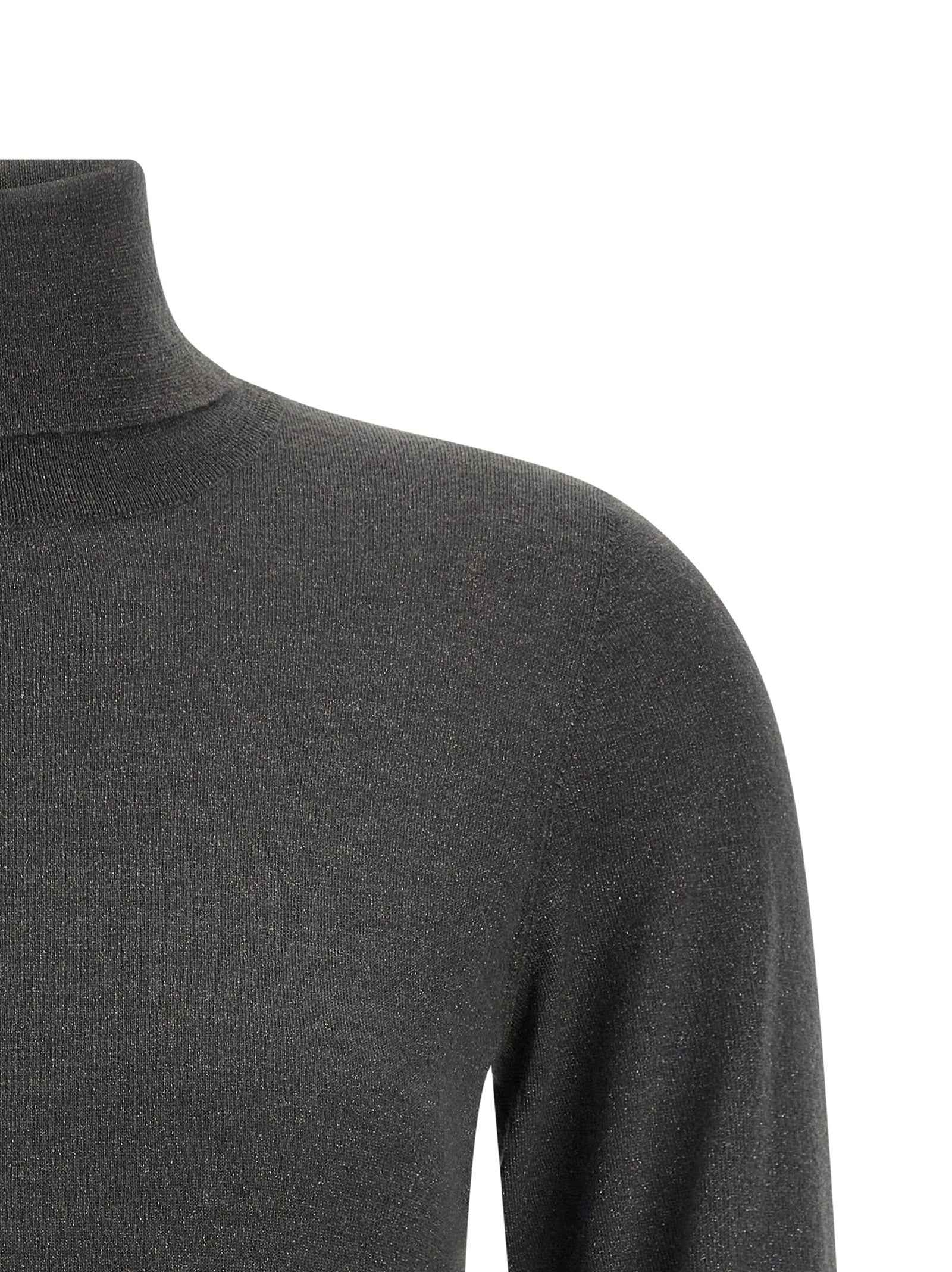 Brunello Cucinelli Gray Cashmere Cardigan