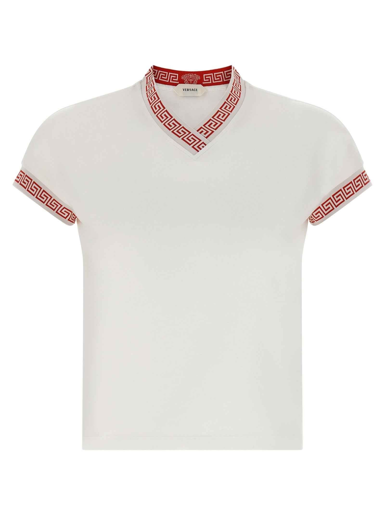 Versace Multicolor Cotton T-Shirt