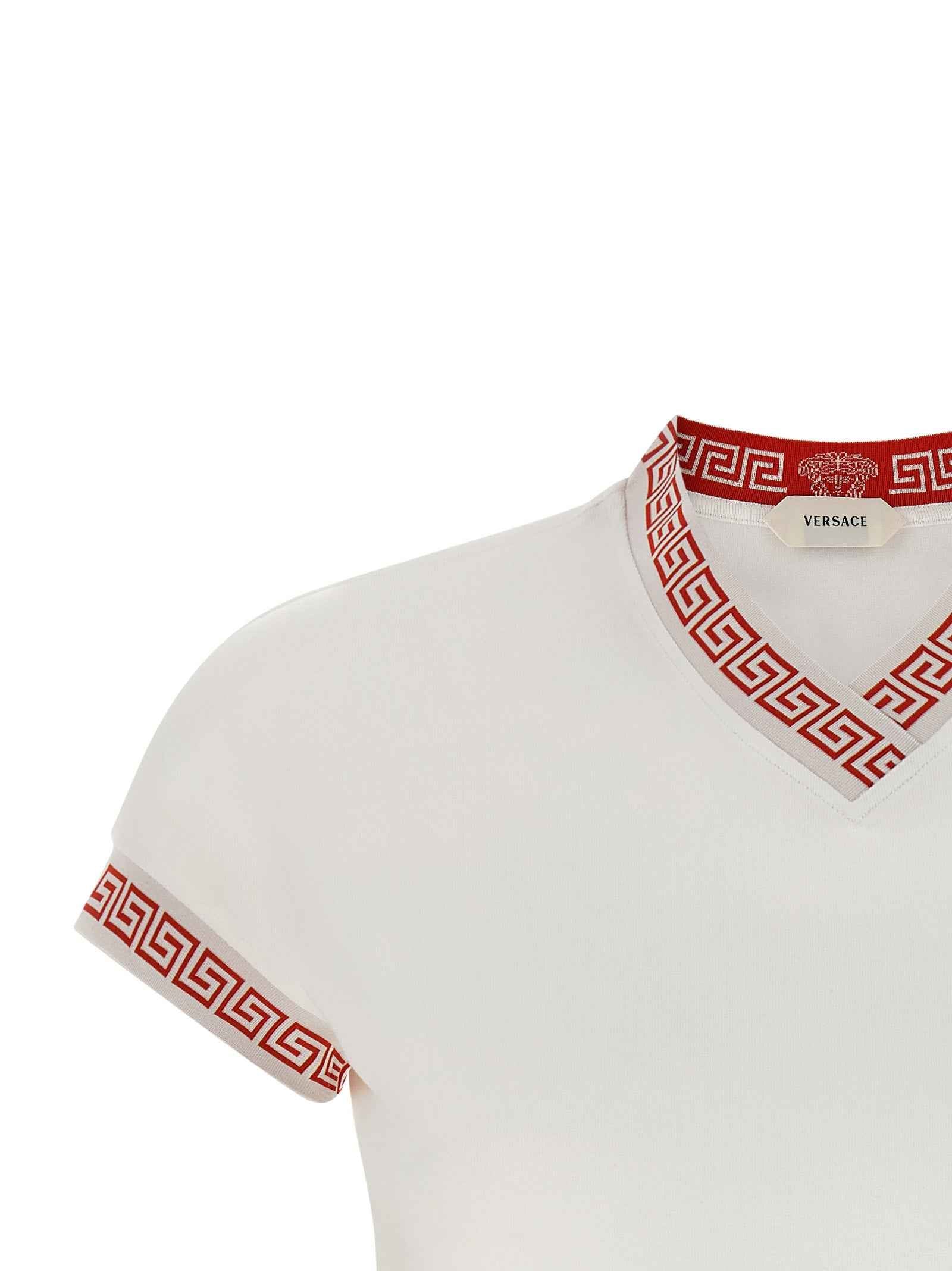 Versace Multicolor Cotton T-Shirt