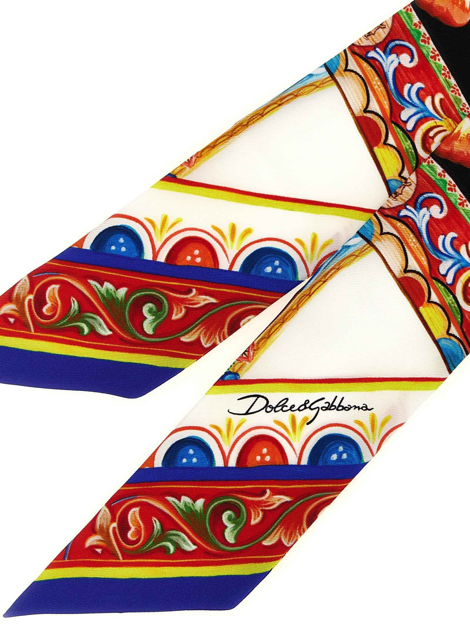 Dolce & Gabbana Multicolor Silk Foulard