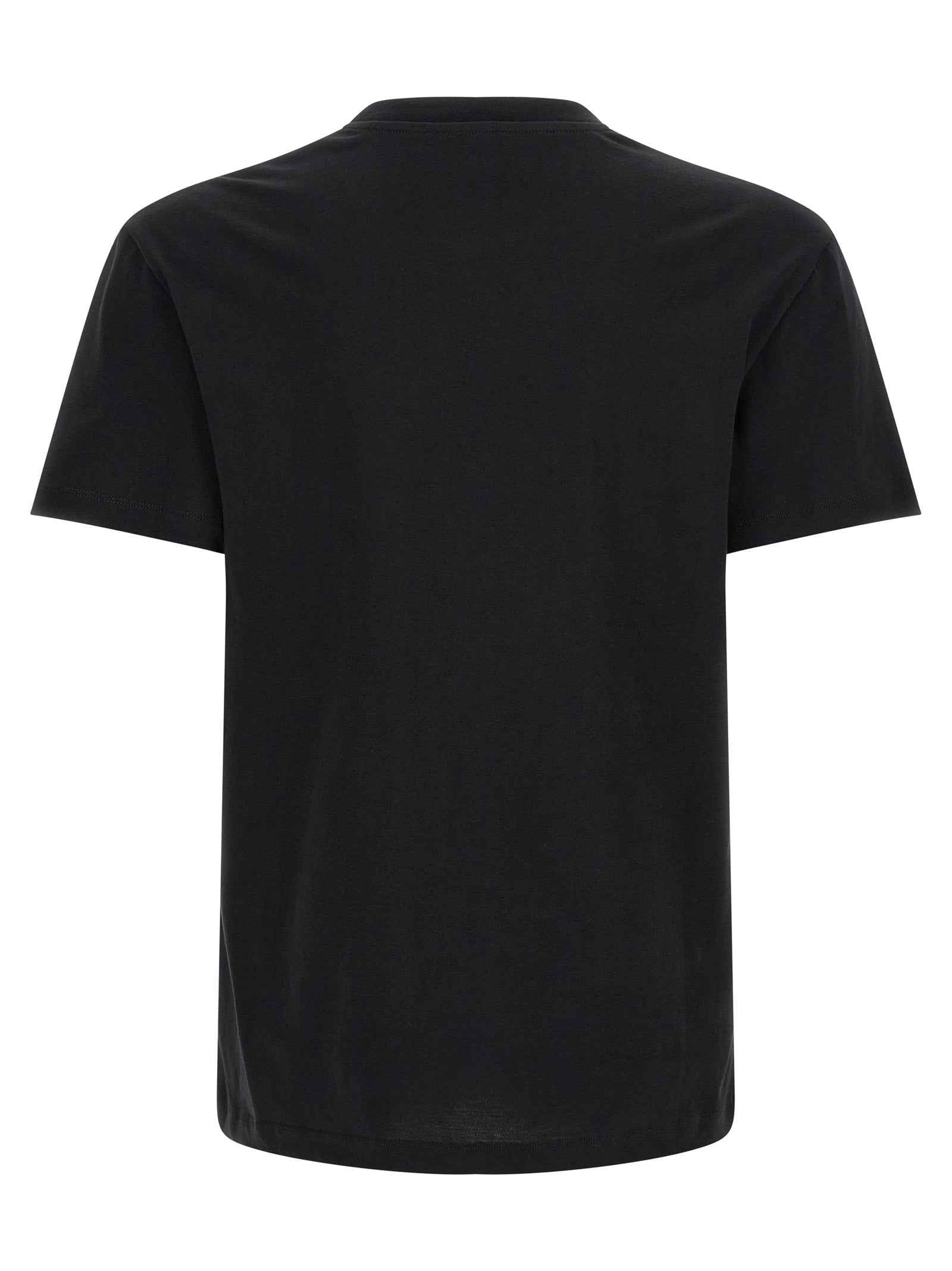 Valentino Garavani Black Cotton T-Shirt